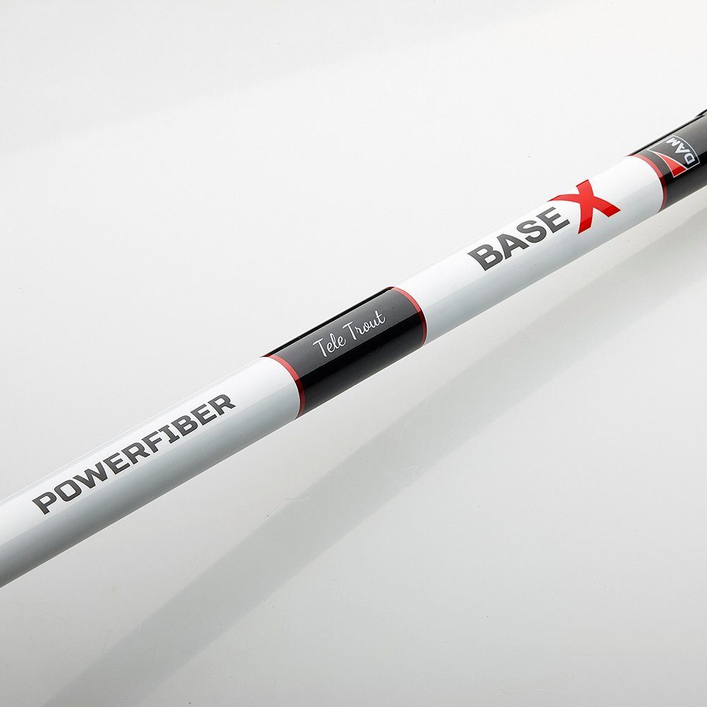 DAM Fishing Posenrute Base-X Adjusta Tele Trout 13'1'' / 4,00m 2-20g Forellenrute 4-teilig