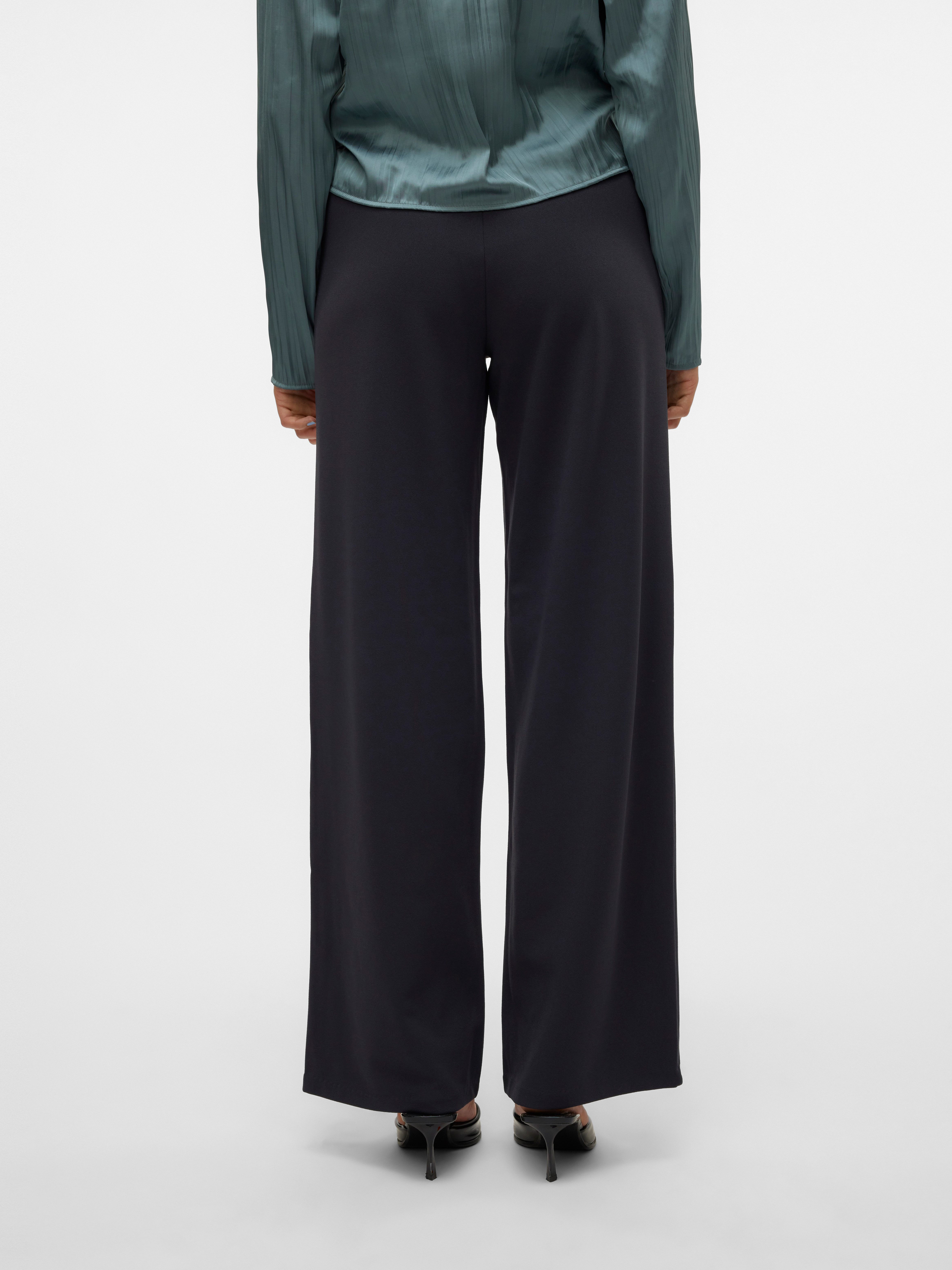 Vero Moda Schlupfhose VMBERLIN ZAMIRA MW WIDE PANT NOOS Materialmix