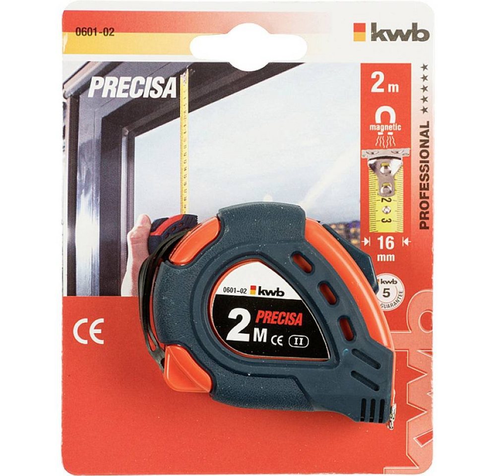 Thumbnail - kwb Maßband PRECISA Stahlbandmaß 2 m