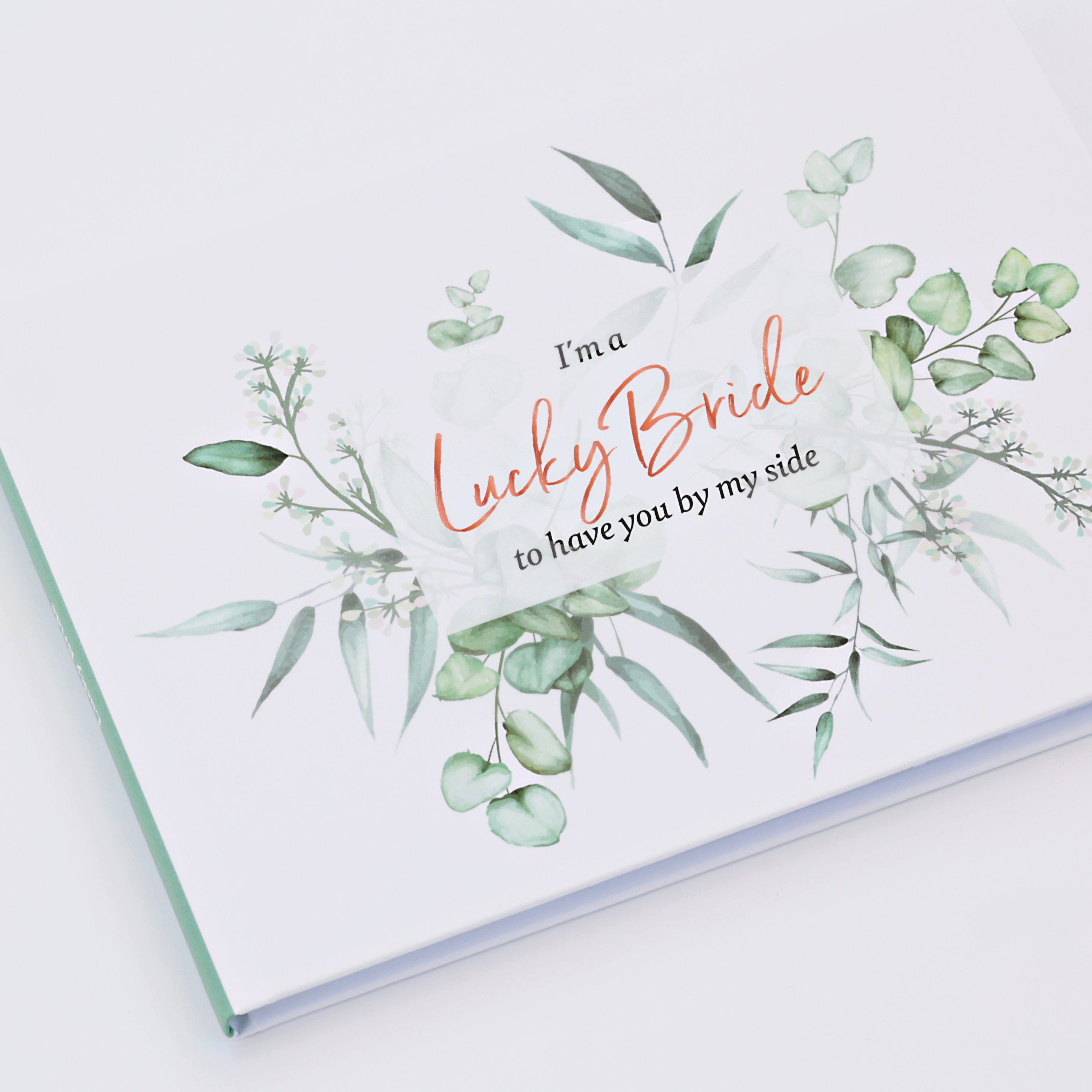 heaven+paper Familienkalender A5 Freundebuch "Greenery", hochwertig verarbeitet & modernes Design