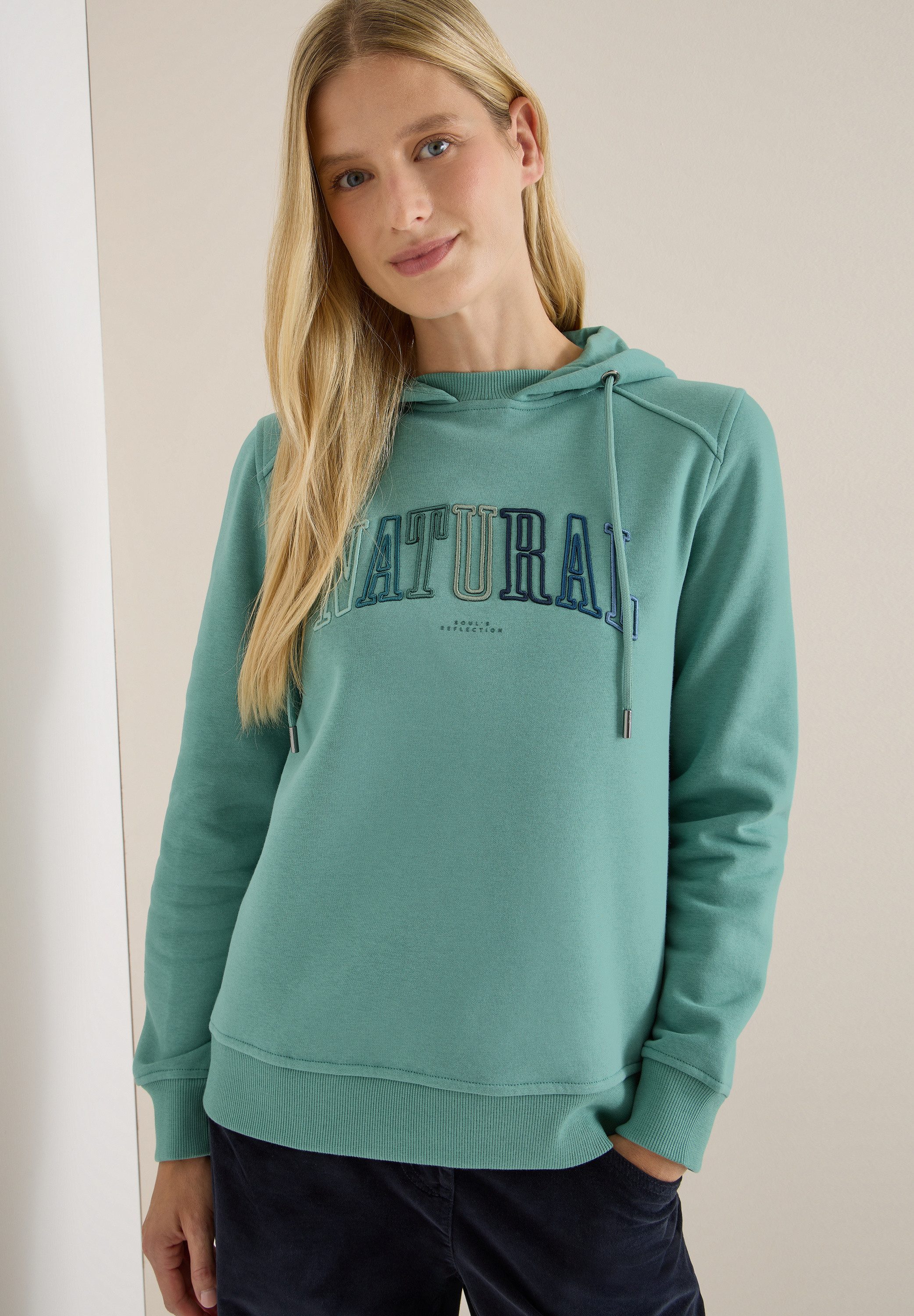 CECIL Hoodie mit Letter-Stickerei günstig online kaufen
