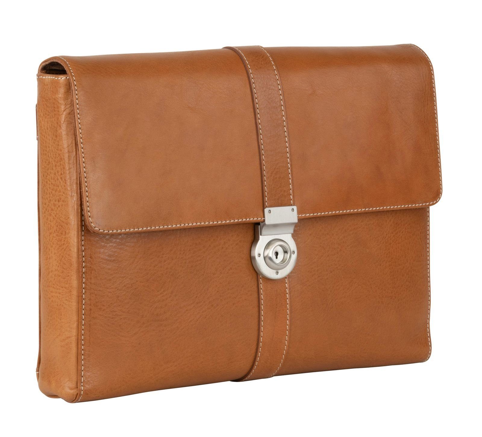 Leonhard Heyden Aktenmappe Conference Briefcase, aus echtem Leder