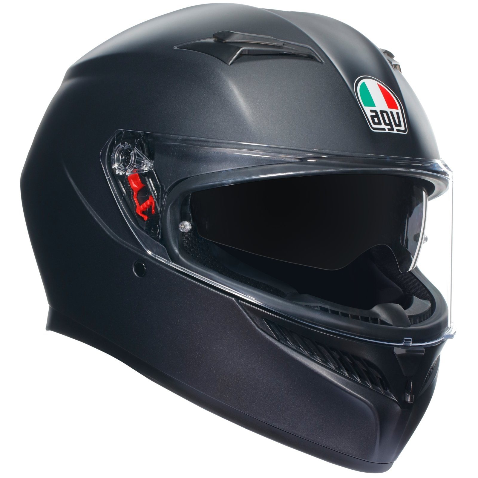 AGV Motorradhelm AGV K3 Integralhelm matt-schwarz