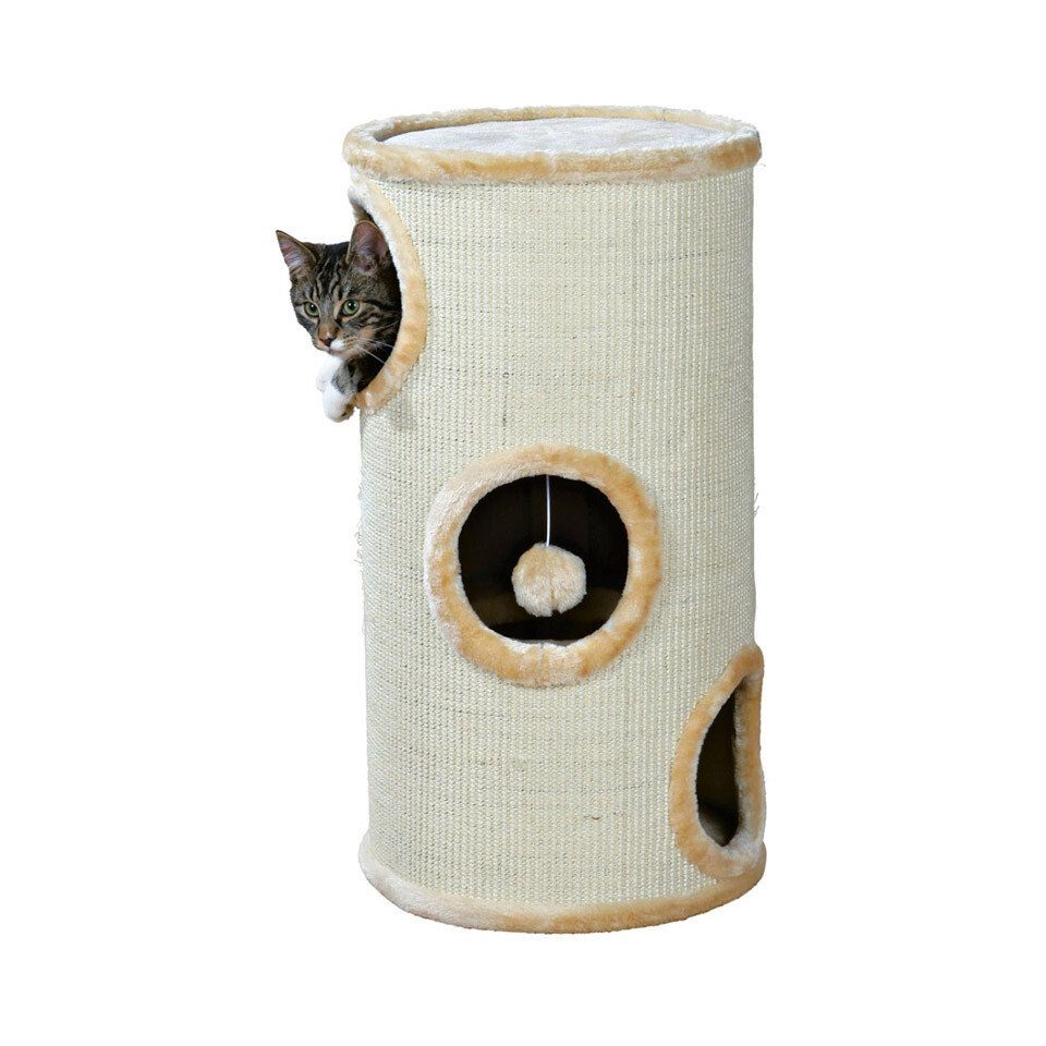 TRIXIE Kratztonne Cat Tower Samuel beige