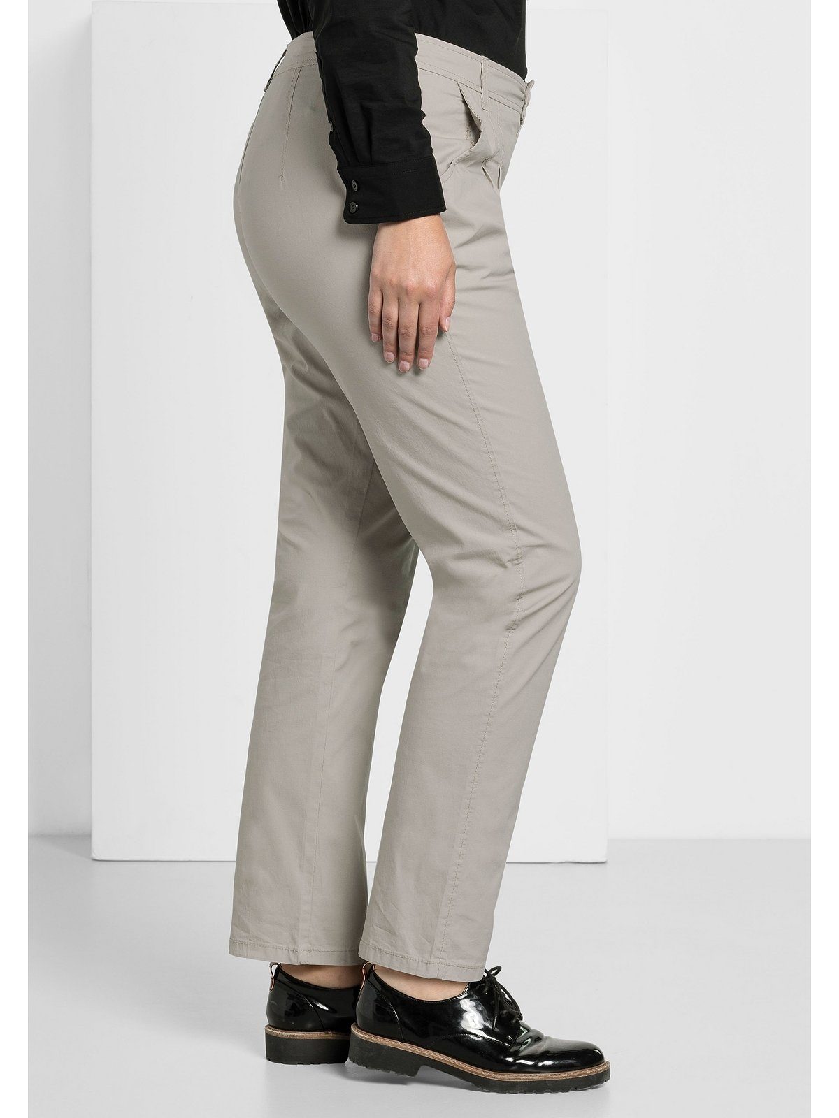 Sheego Chinohose Große Größen in Stretch-Qualität