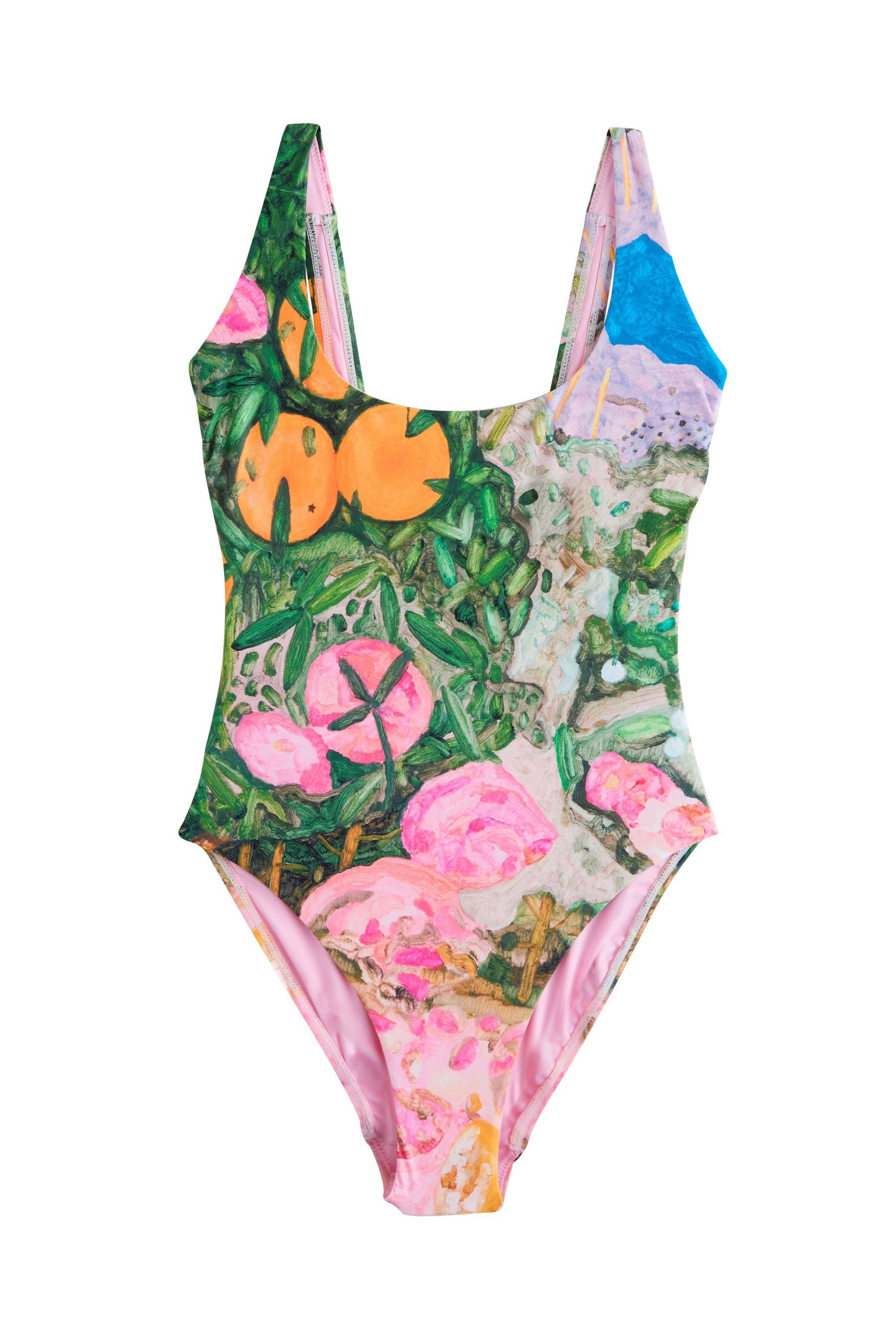 Next Badeanzug Bauchformender Badeanzug mit U-Ausschnitt (1-St) günstig online kaufen