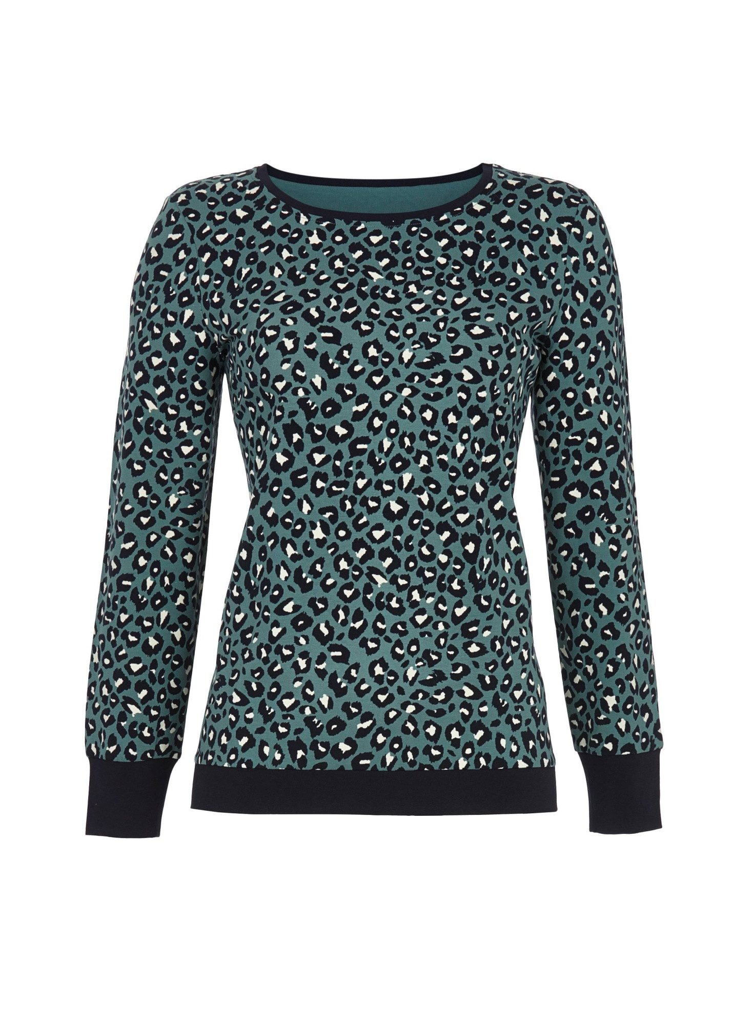 Ringella Pyjamaoberteil mit Animalprint (1-tlg)