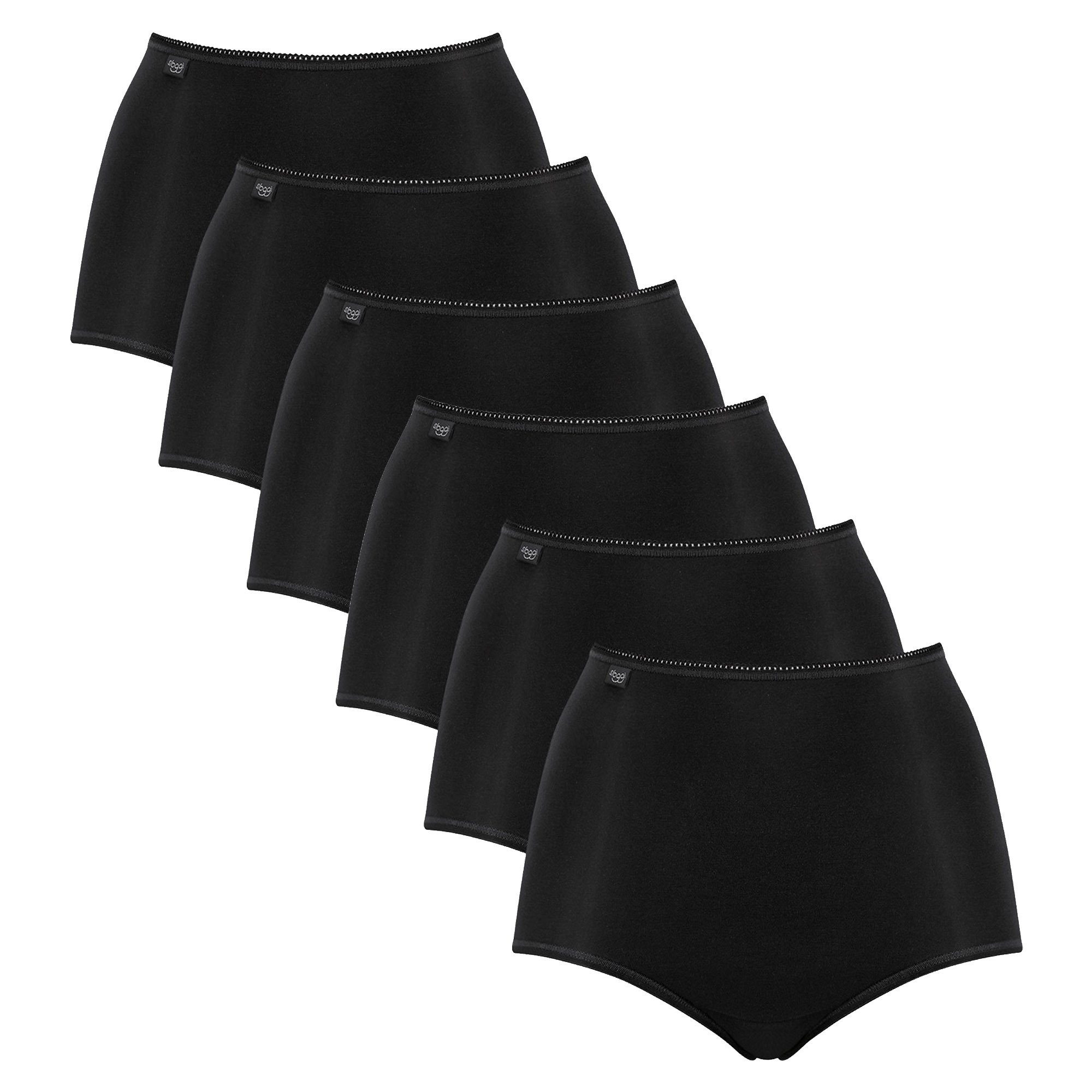 Slip Damen Slip 6er Pack Polyamid