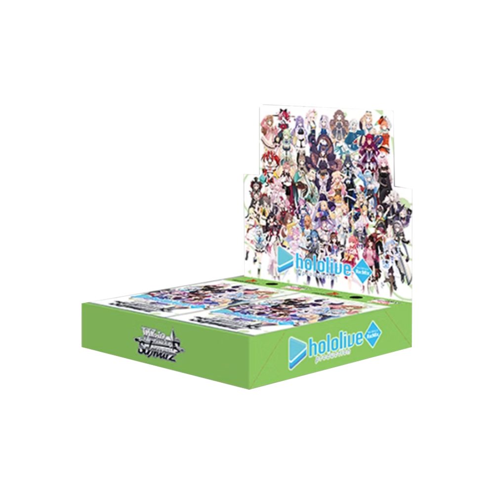 Bushiroad Sammelkarte Weiss & Schwarz Hololive Production Vol.1 & Vol.2 Re:Mix Display JP