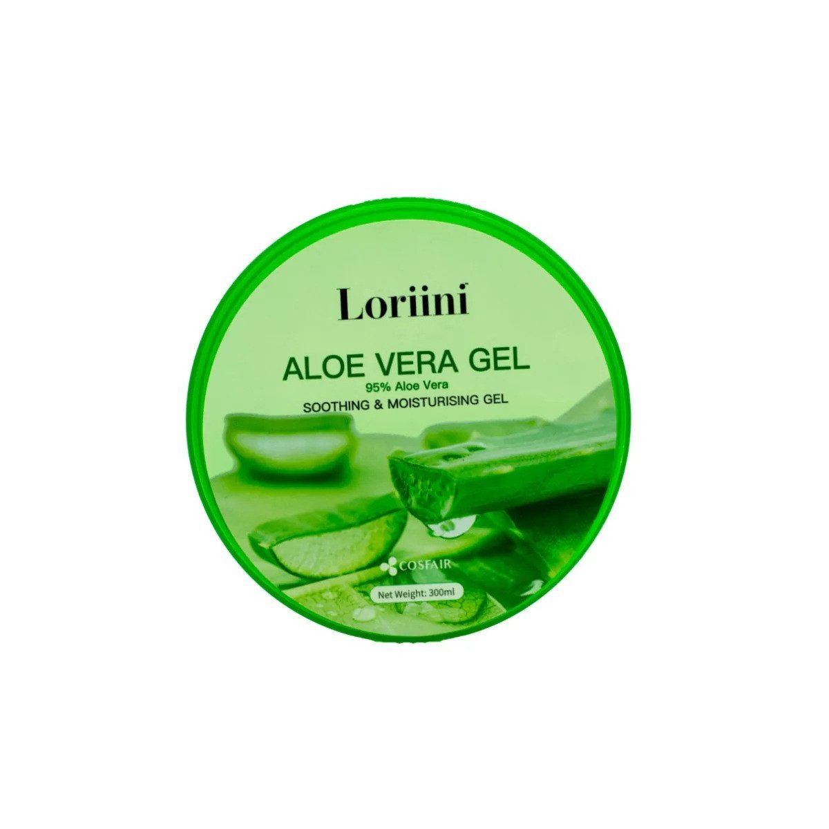 Loriini Gesichtsreinigungsgel Loriini Aloe Vera Gel Körper Gesicht Hand Gel 95%
