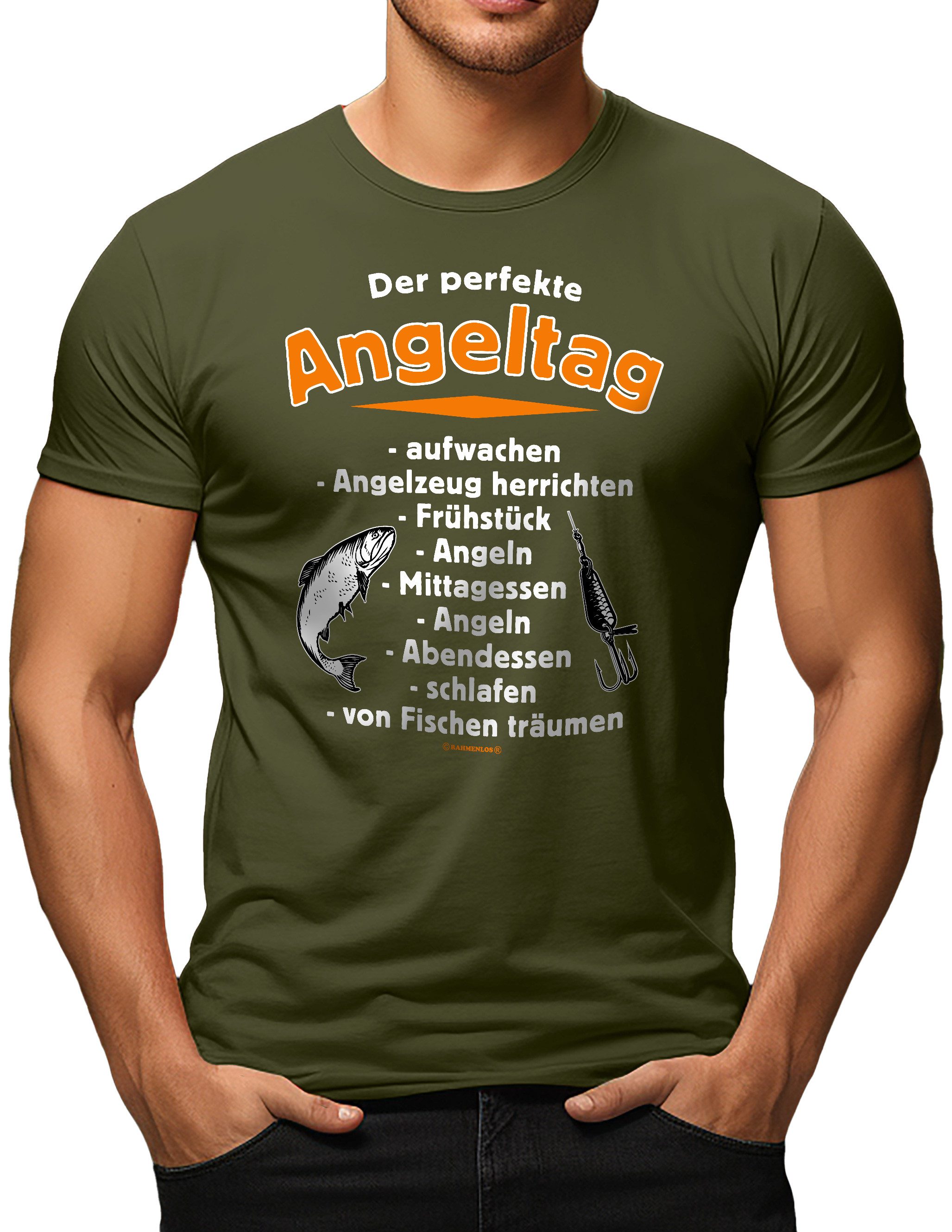 T-Shirt für den motivierten Angler: Der perfekte Angeltag