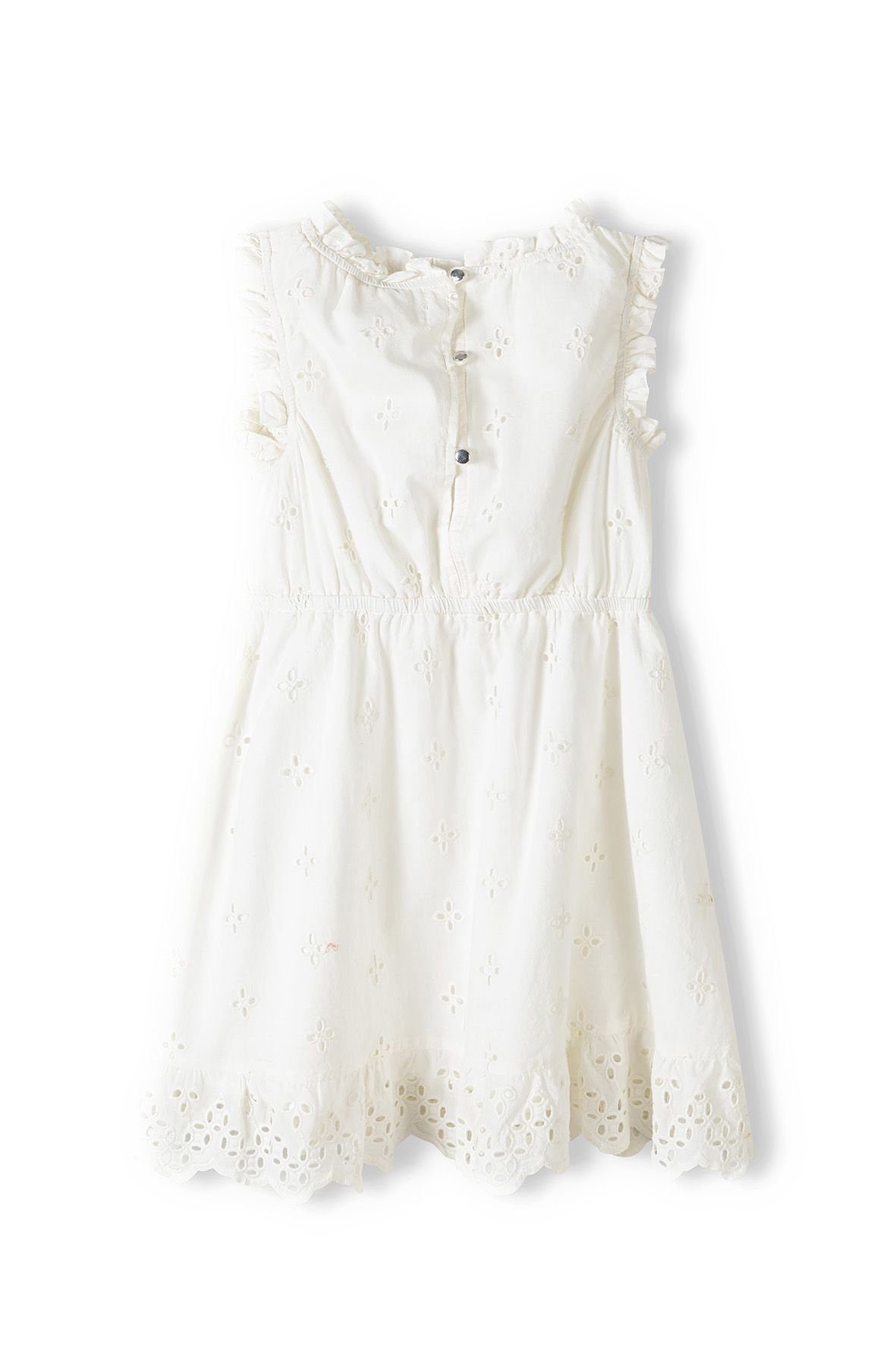 MINOTI Sommerkleid Kleid mit (3y-14y) Stickerei