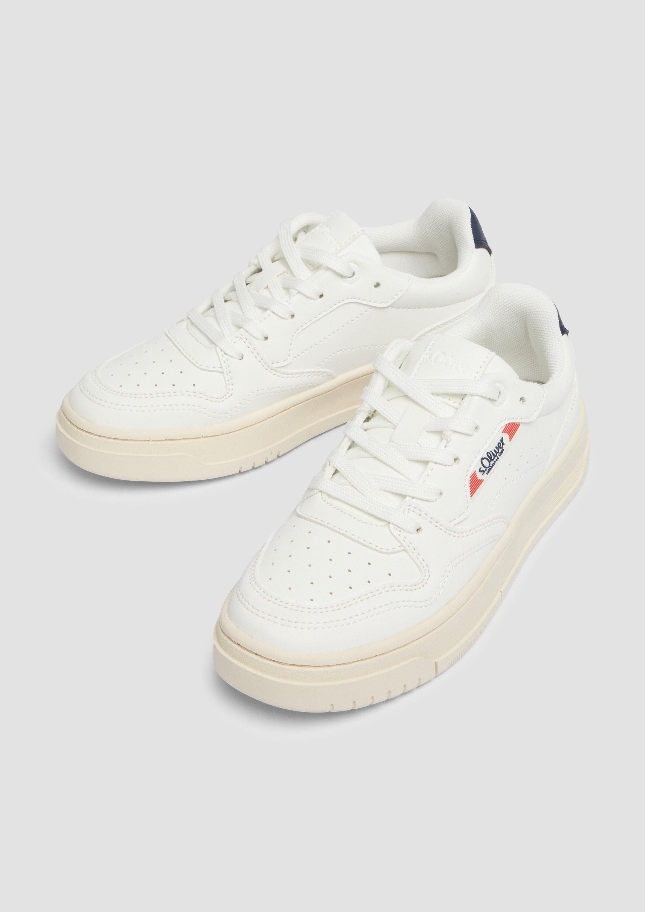 s.Oliver Sneakers Sneaker Sneaker in Leder-Optik