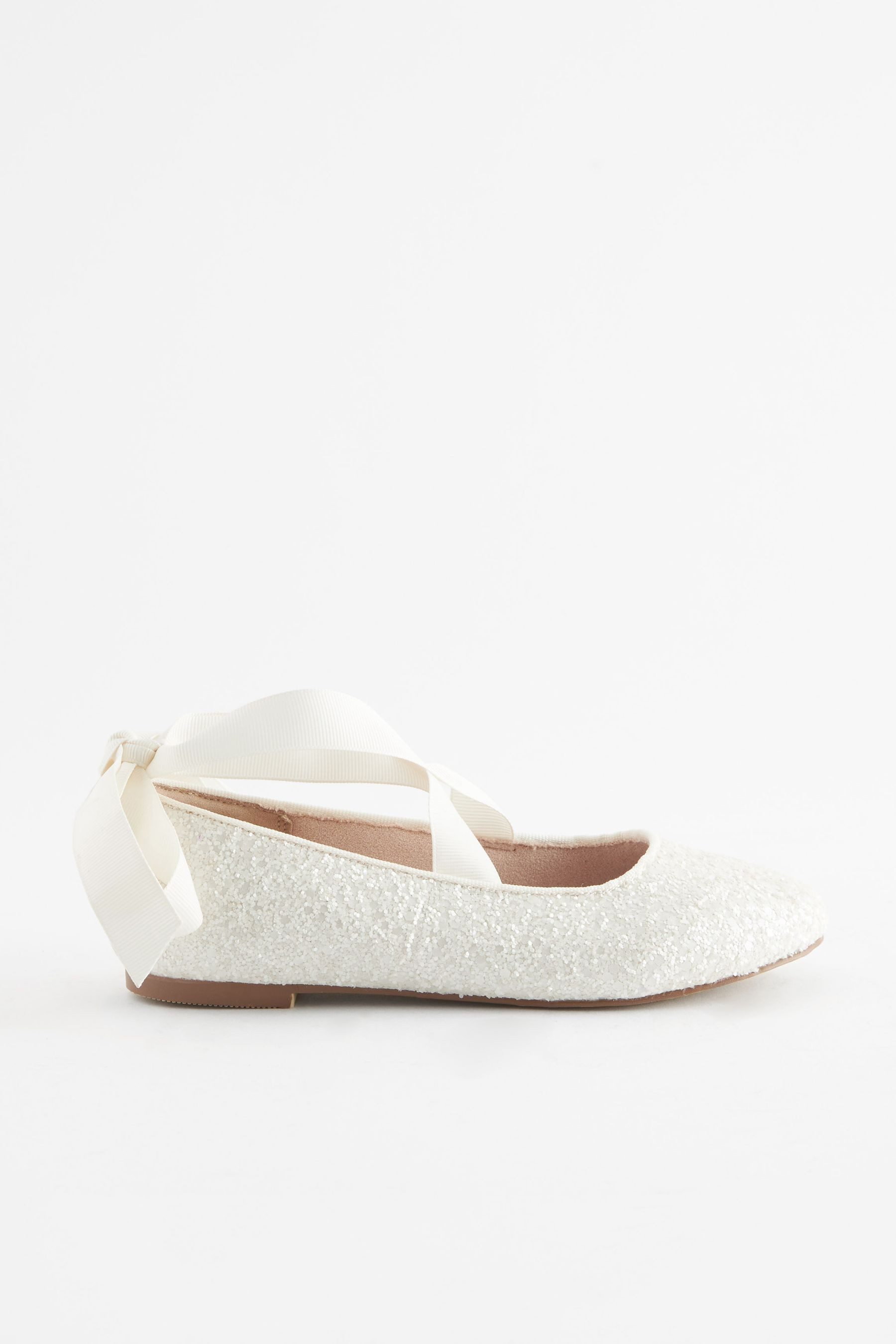 Festliche Ballerinas mit Bindedetail Ballerina