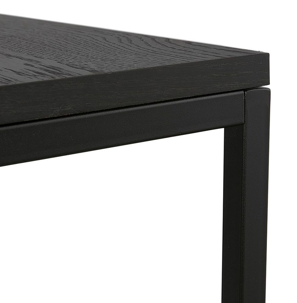 KADIMA DESIGN Beistelltisch NAMIKA 50 (black) 50 x Holz Schwarz Tischset