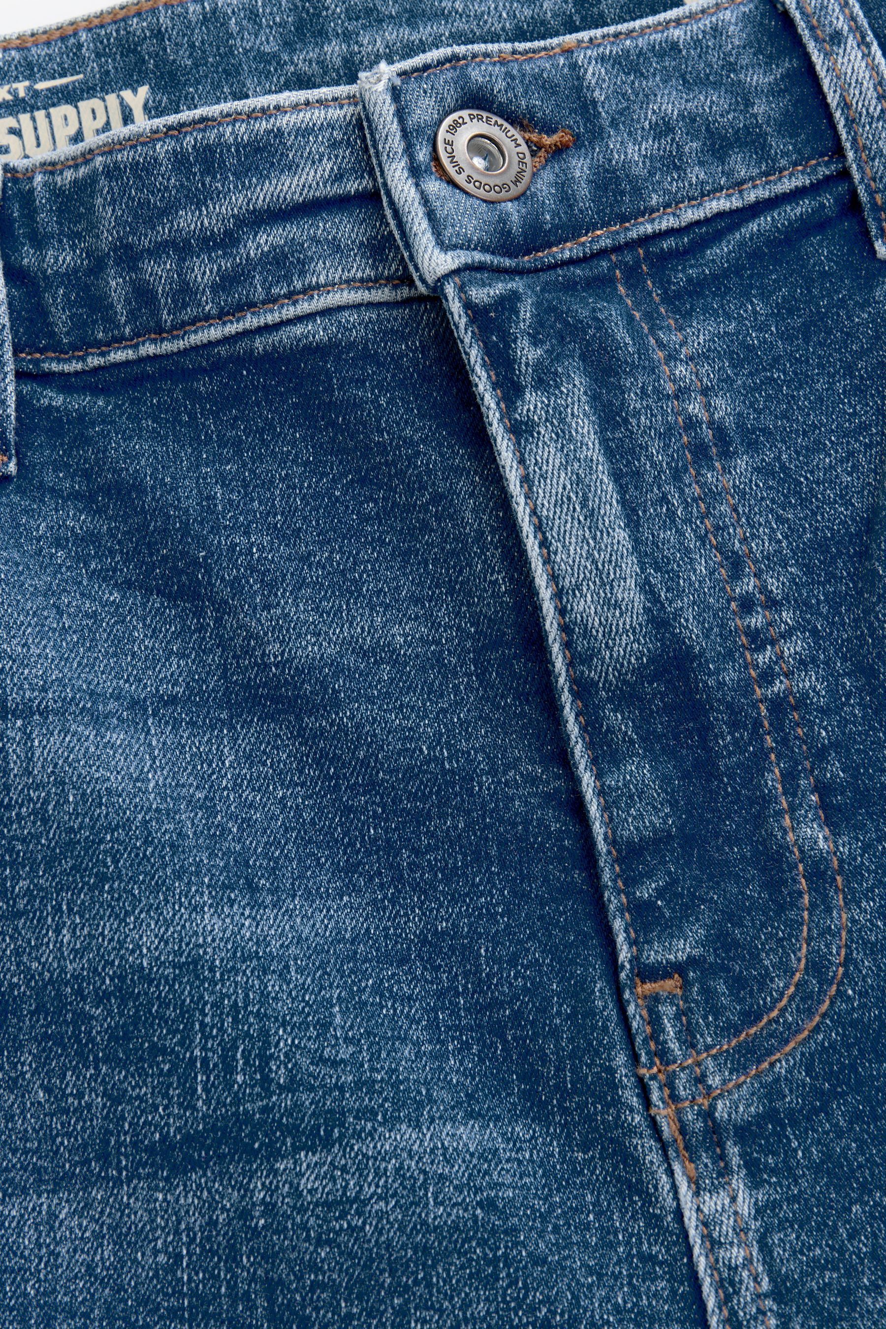 Next Tapered-fit-Jeans Authentic Stretchjeans im Vintage-Look (1-tlg)