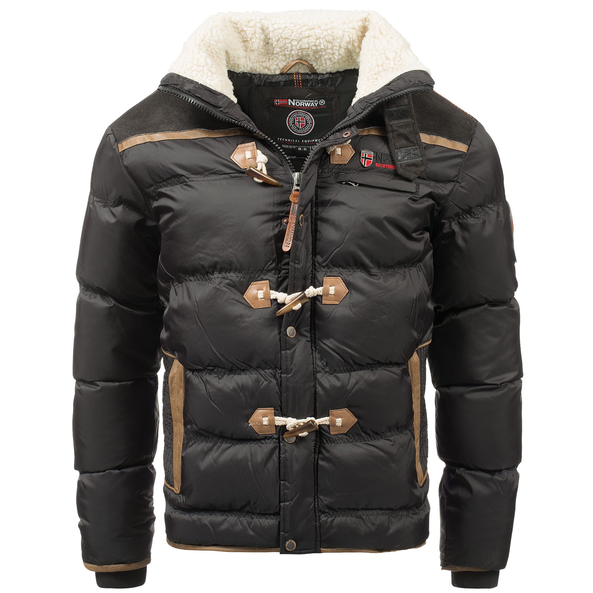 Geographical Norway Winterjacke warme Designer Herren Winter Stepp Jacke Ou günstig online kaufen