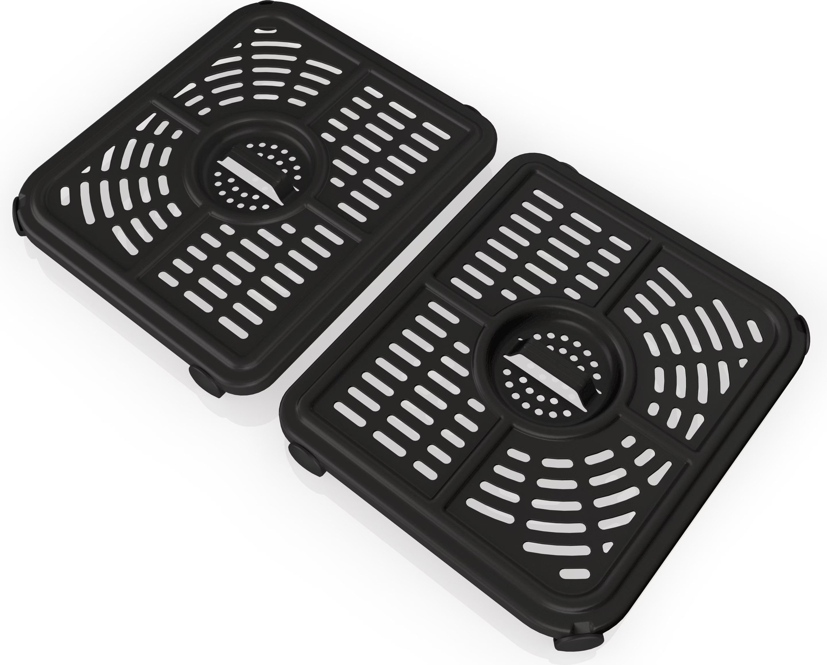 NINJA Heißluftfritteuse Foodi FlexDrawer AF500 Airfryer, 2470 W, Air Fry für 8 Personen, 10,4 Liter MegaZone oder 2x 5,2 Liter DualZone – Bild 3 von 5