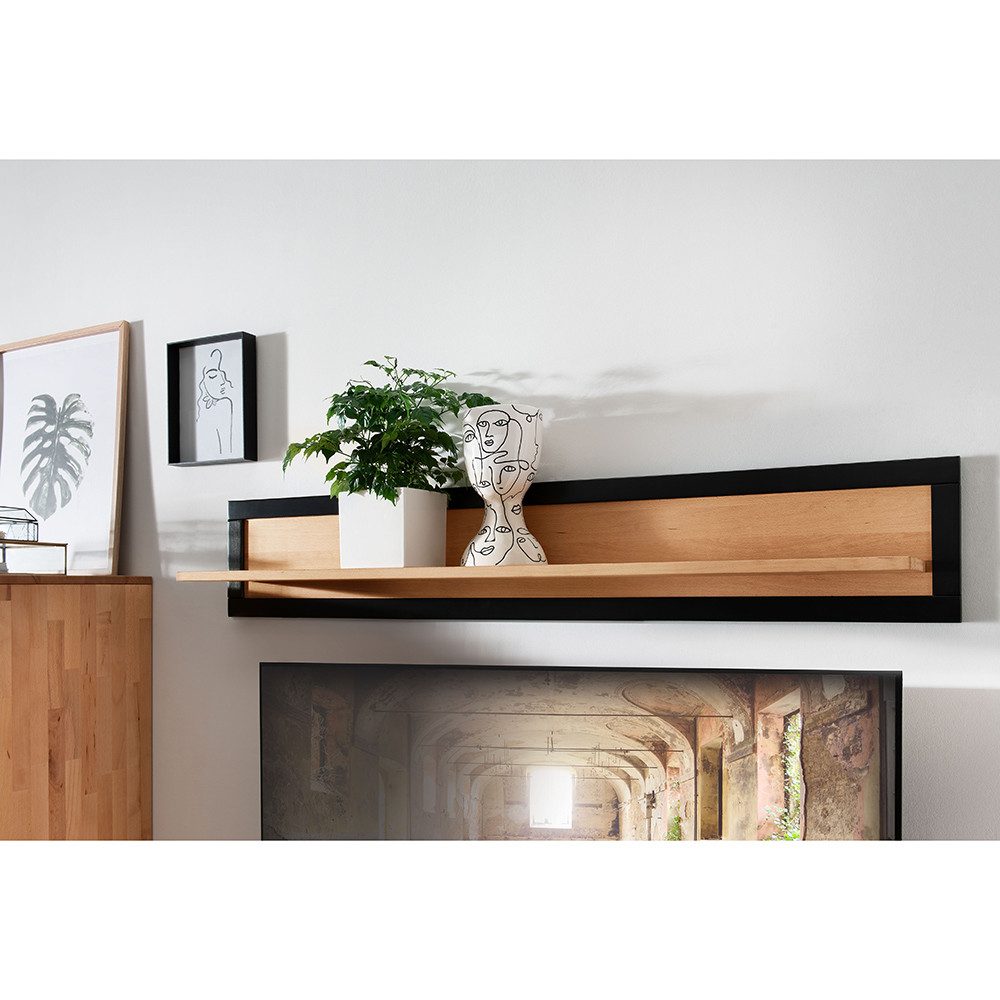 Lomadox Wandregal WINCHESTER-69, Regal Hängeregal Wandboard modern in massiver geölter Buche