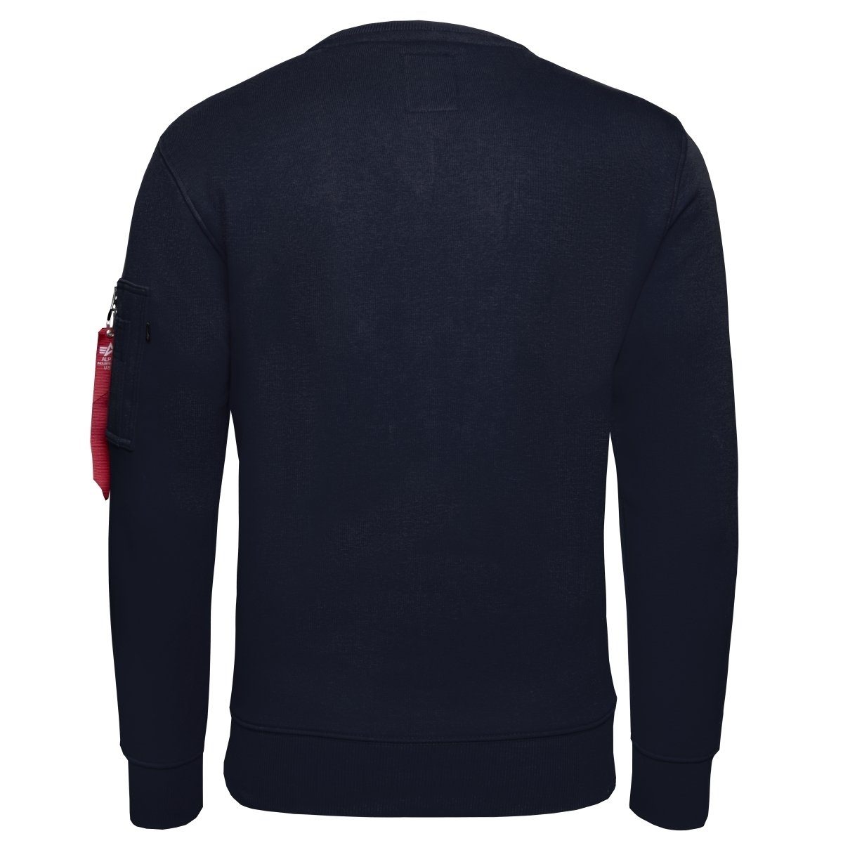 Alpha Industries Sweatshirt Alpha Label blau Herren Sweater