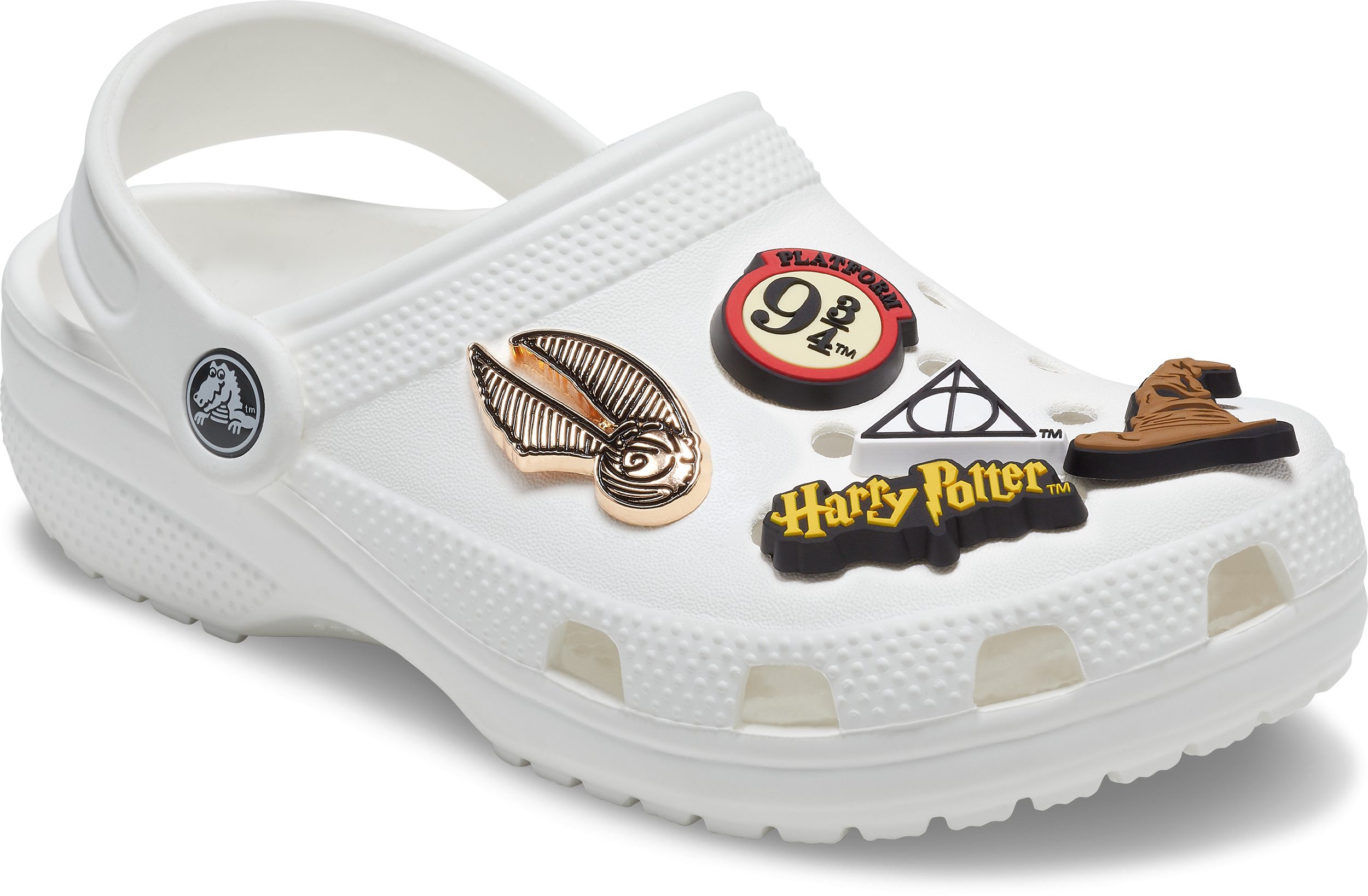 Crocs Schuhanstecker Jibbitz™ Harry Potter Symbol (Set, 5-tlg., Kein Spielzeug. Nicht für Kinder unter 3 Jahren geeignet), Harry Potter Anstecker, Charm, Anstec – Bild 4 von 4