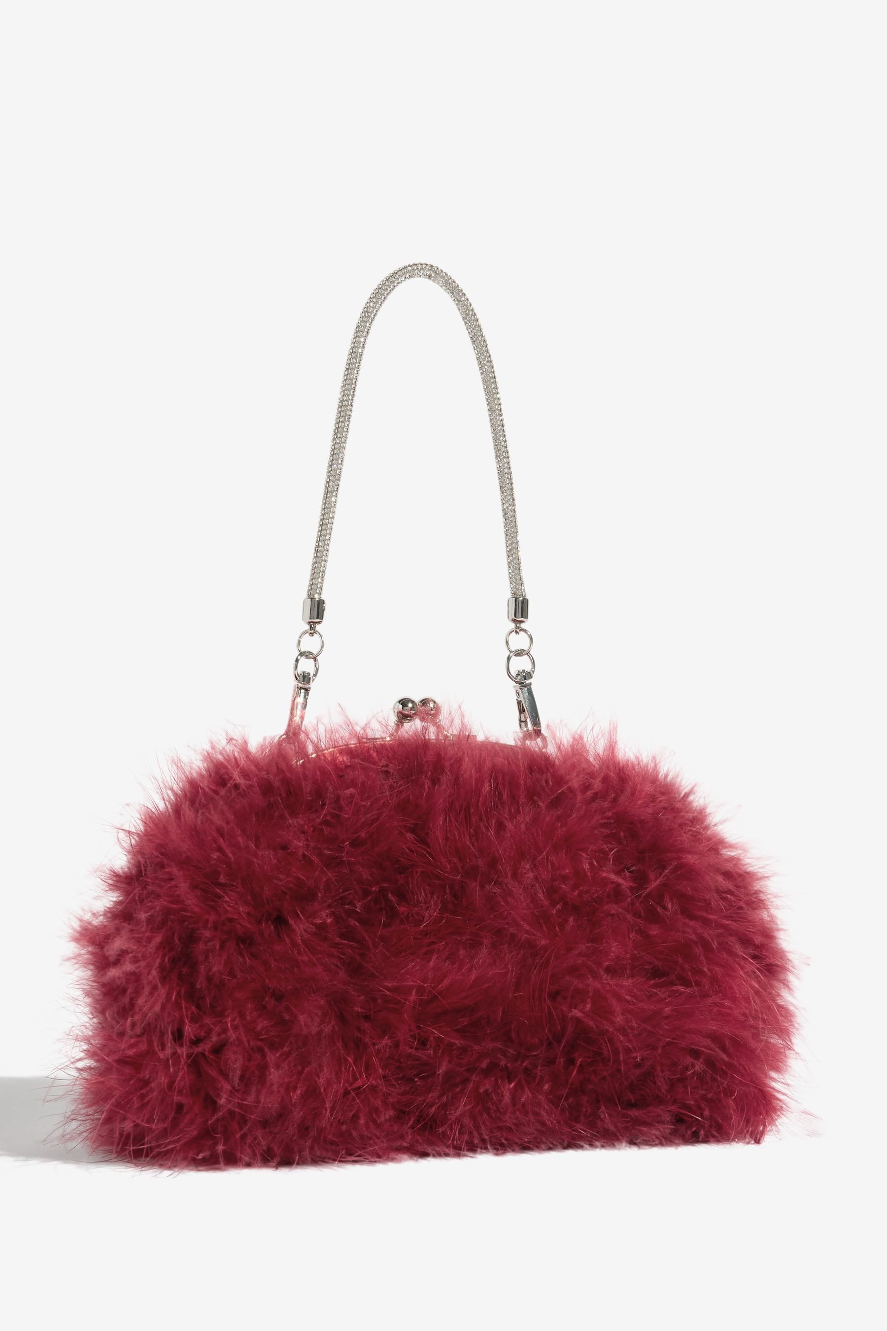 LIPSY Clutch Lipsy Feder-Clutch-Tasche mit Griff (1-tlg)