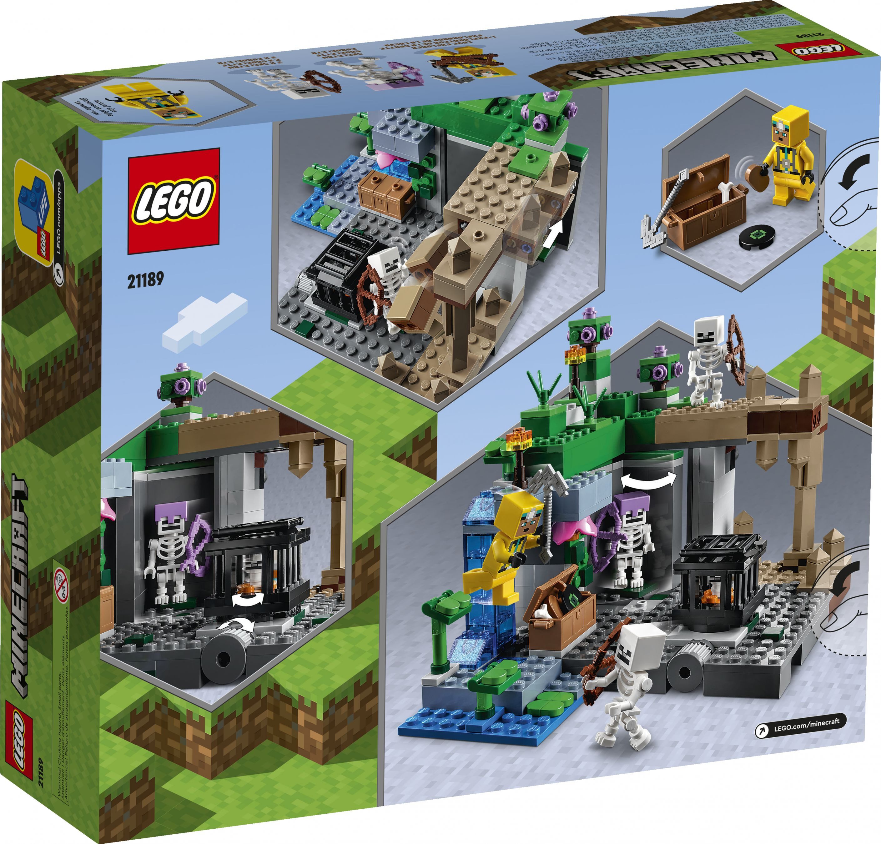 LEGO® LEGO® Minecraft 21189 Das Skelettverlies günstig online kaufen