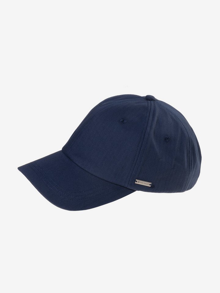 TOM TAILOR Baseball Cap (1-St) mit dezenter Fischgrätenstruktur