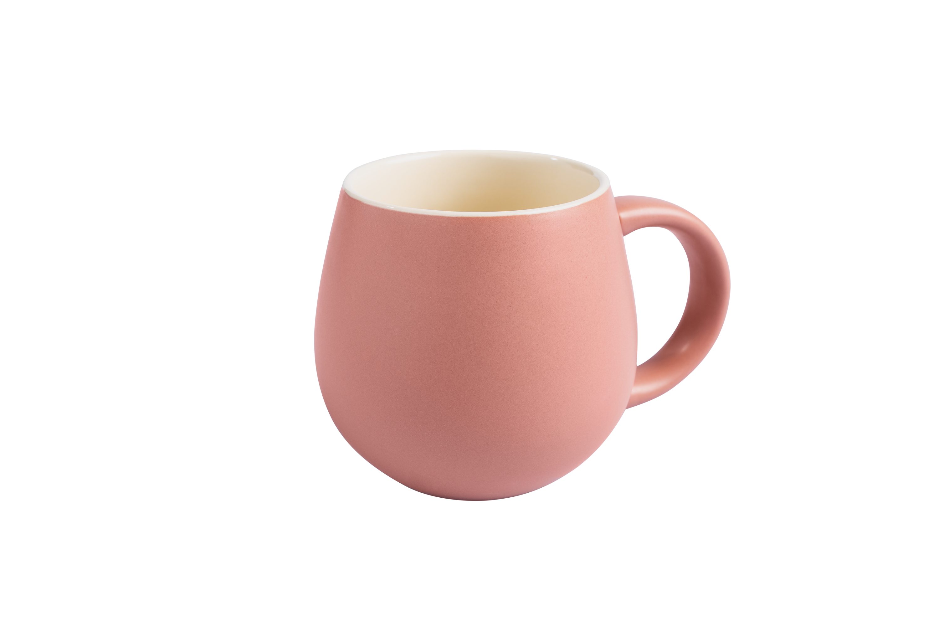 Sallys Tasse Belly Mug, handgemacht aus 400 ml, langer Wärmespeicher durch 100 % Steingut