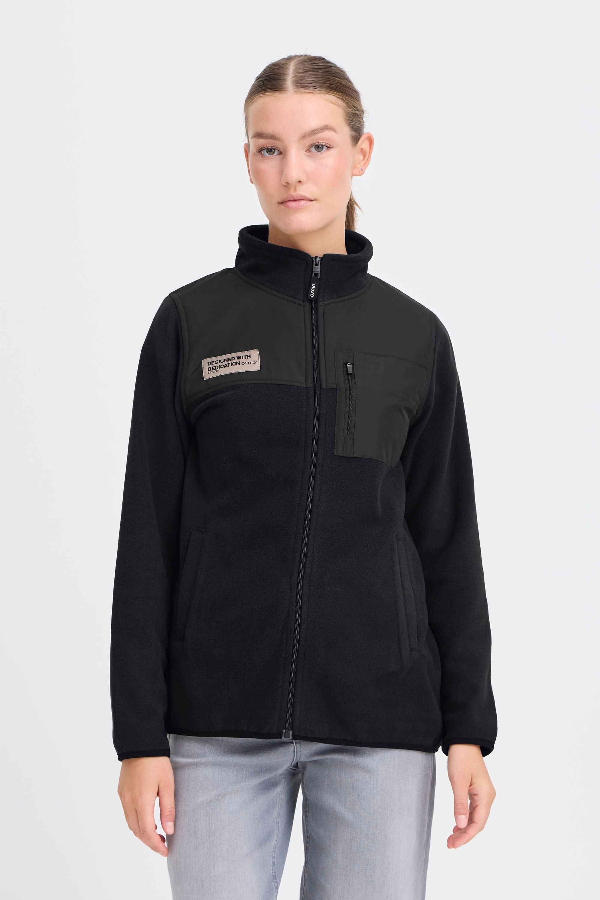 OXMO Fleecejacke OXNETE Kuschelige Fleecejacke mit praktischen Taschen und günstig online kaufen