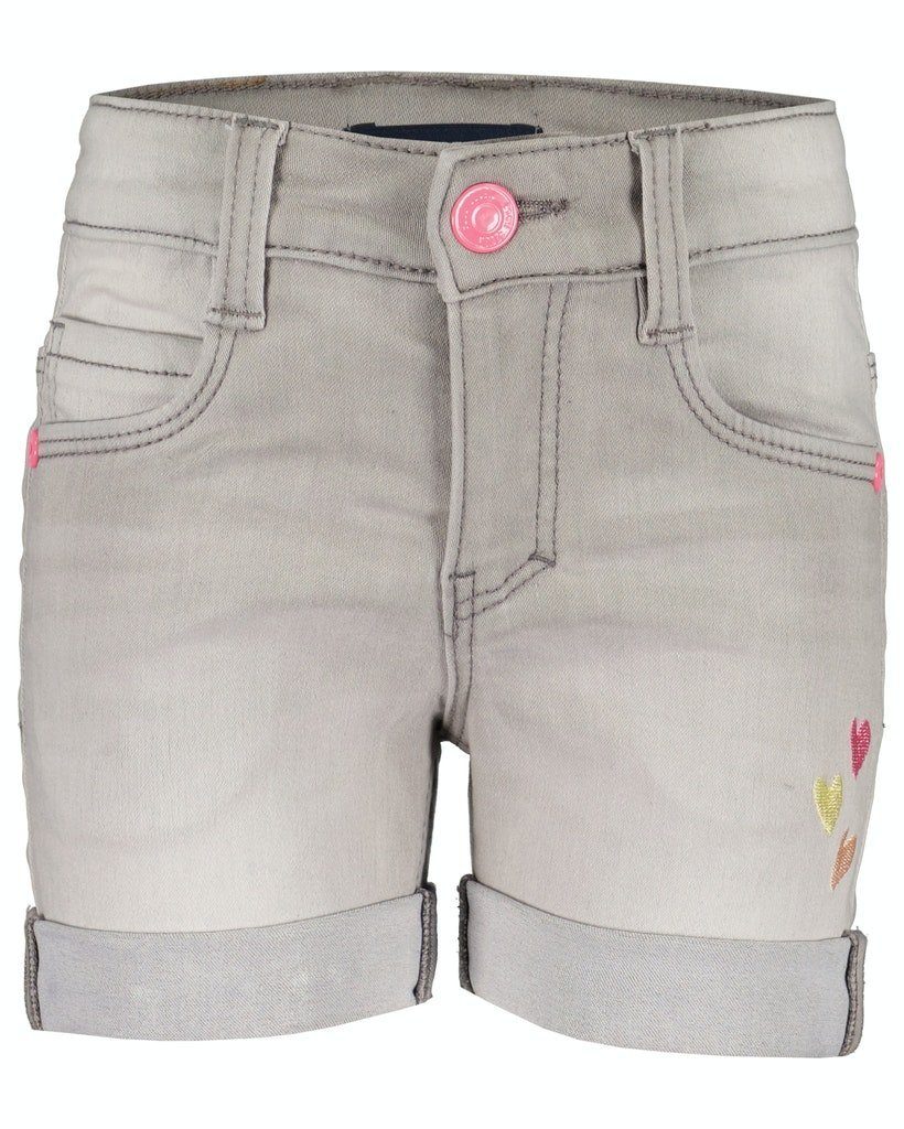 Blue Seven Shorts Blue Seven Mädchen Jeans Shorts kurze Hose grau (1-tlg)