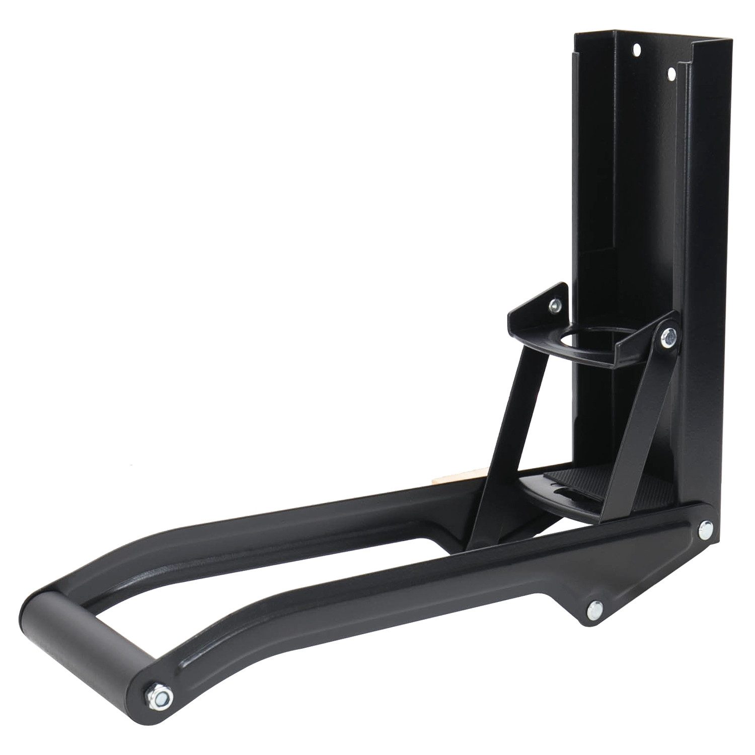 HMF Hausmüllpresse Flaschenpresse, Dosenpresse mit Flaschenöffner, für Getränkedosen und PET Flaschen bis 500 ml, Schwarz