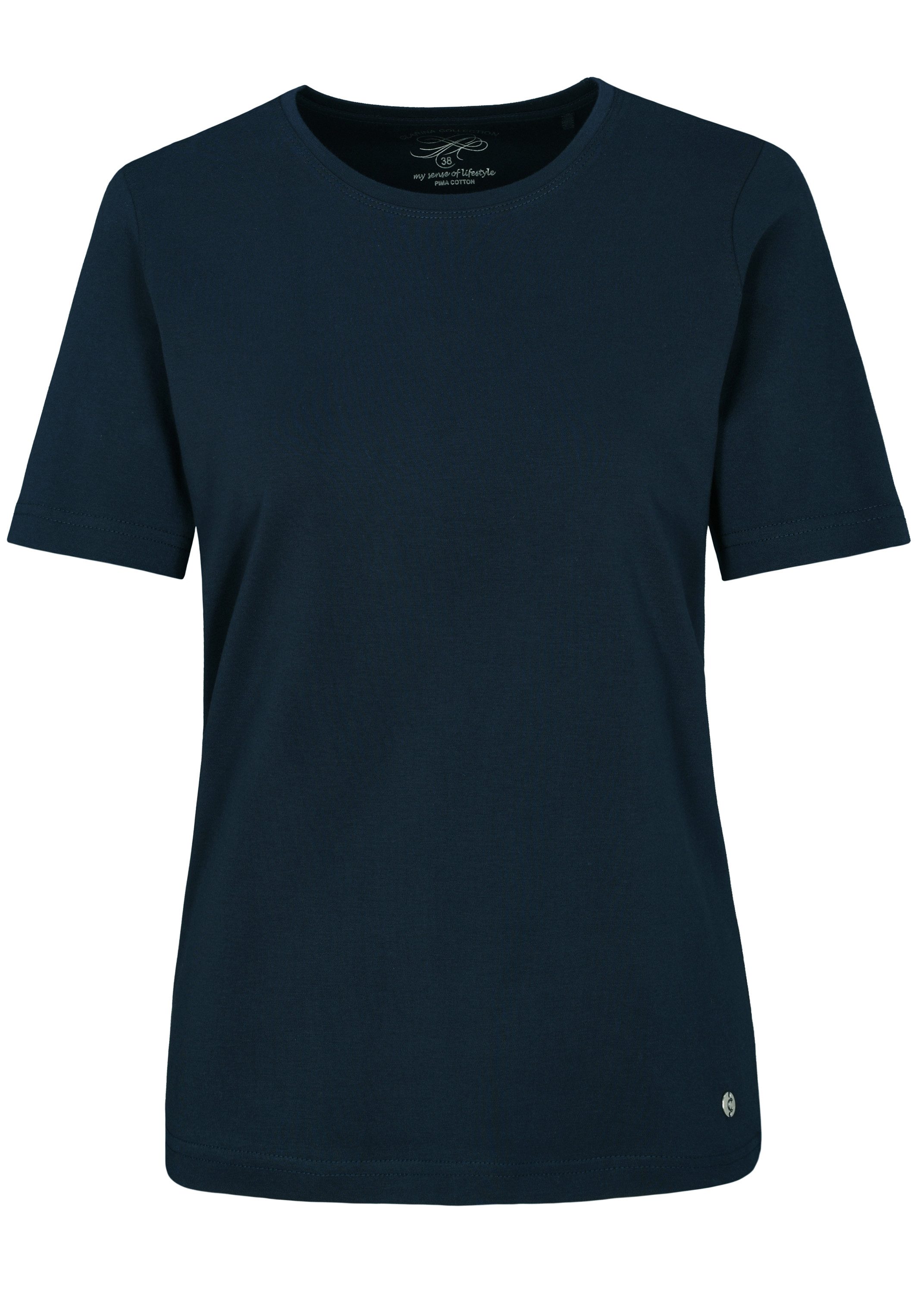 Clarina Rundhalsshirt HAGEN Pima Cotton Interlock