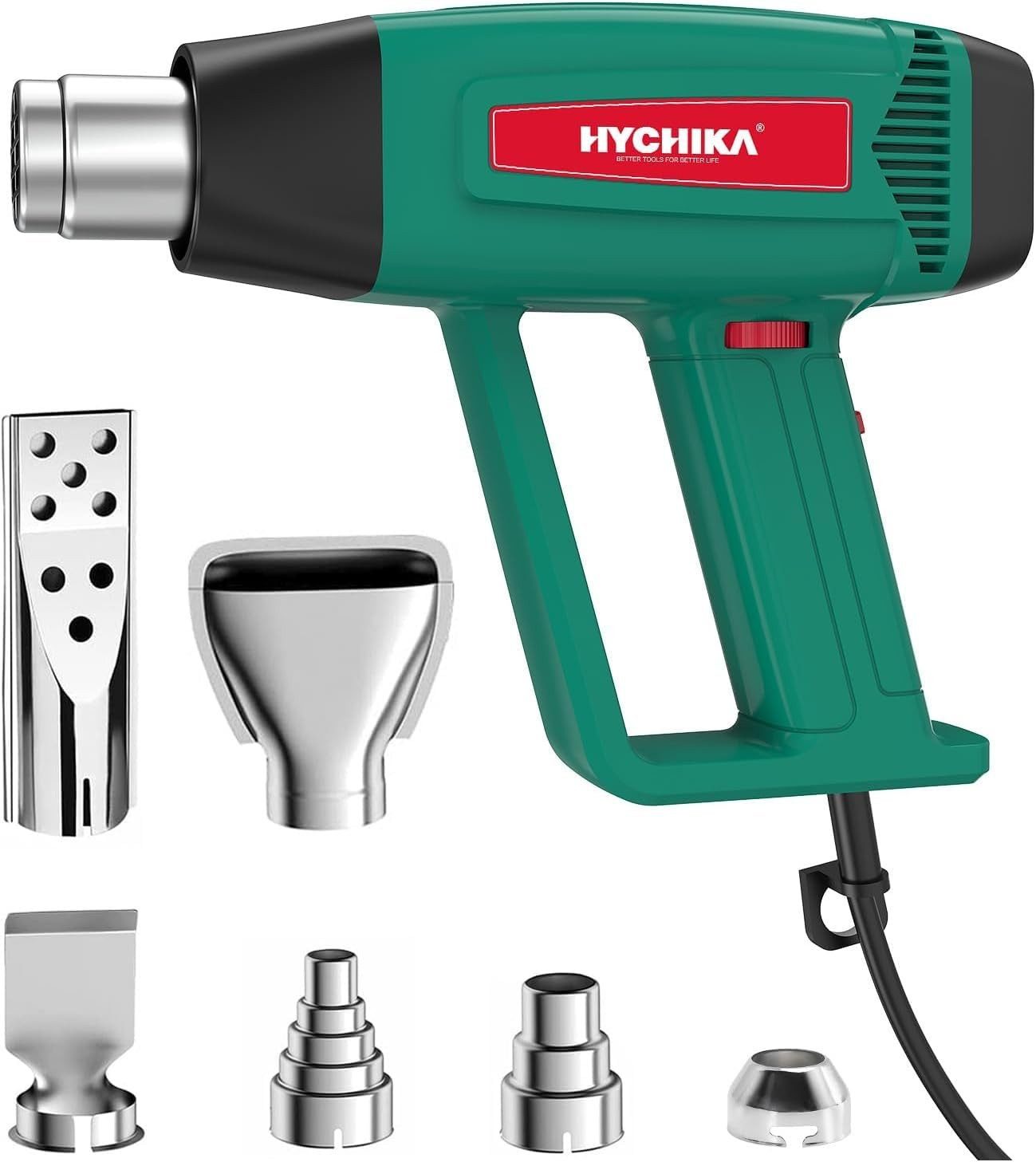 HYCHIKA BETTER TOOLS FOR BETTER LIFE Akku-Handkreissäge HYCHIKA 180W Variable Speed Rotary Tool & 1800W Heating Crafting Gun