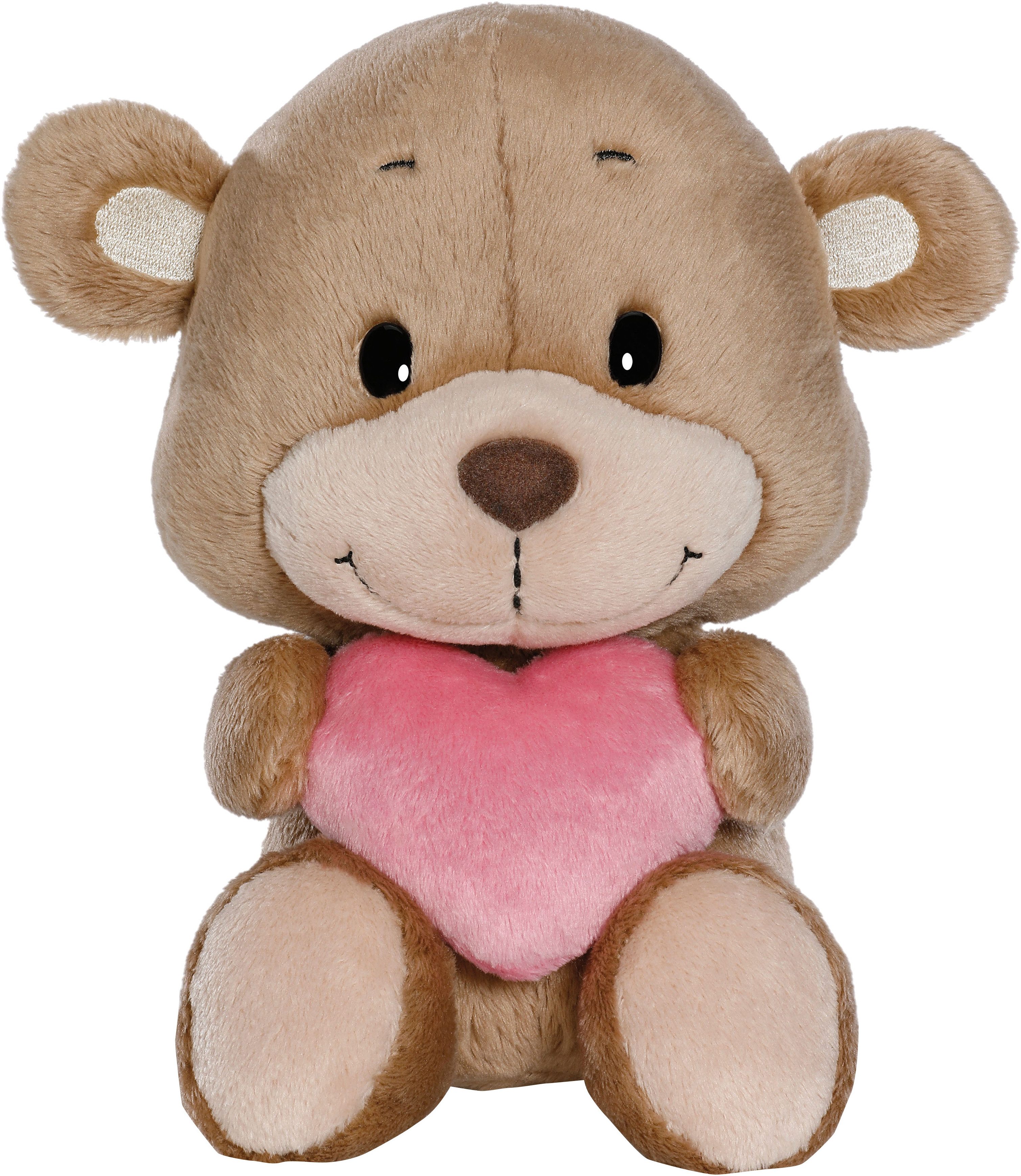 Nici Kuscheltier Bär mit Herz, 22 cm