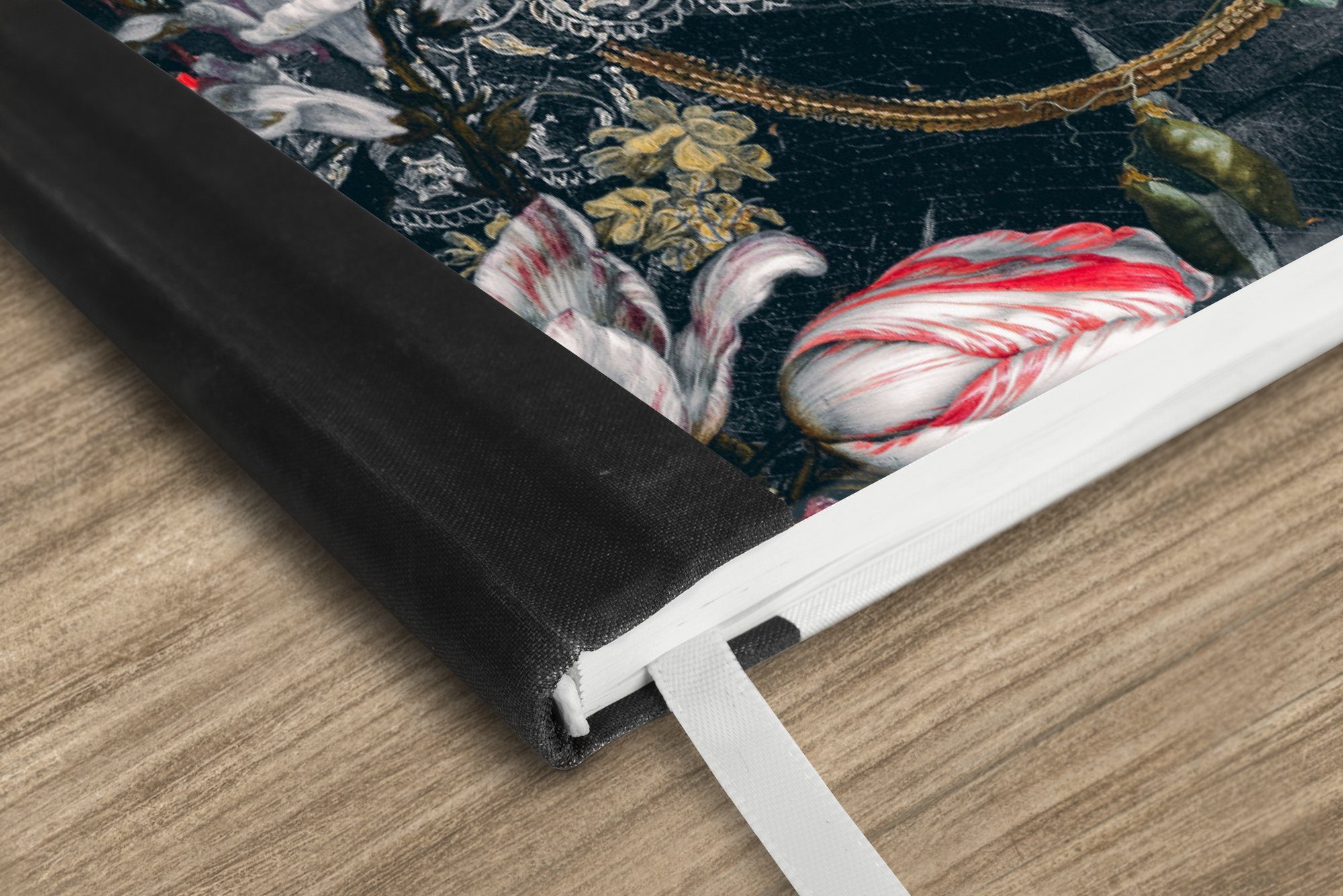 Thumbnail - MuchoWow Notizbuch Johanna Henriette Engelen - Dubois Drahonet - Blumen, Notebook, Notizblock a5, Tagebuch, Journal Lini...