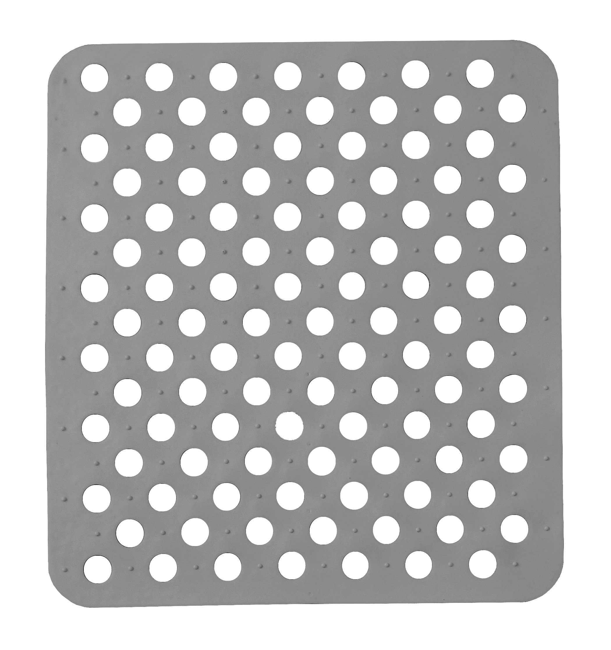 KINVARA Abtropfmatte SPÜLBECKEN EINLAGE 31x28cm eckig Spülbeckenmatte Spülmatte 55 (Grau), Spülbeckeneinlage Abtropfmatte Matte