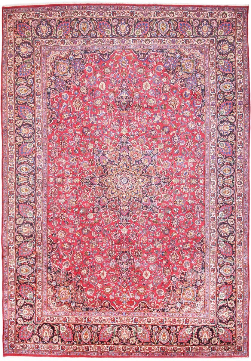 Orientteppich Mashhad 344x491 Handgeknüpfter Orientteppich / Perserteppich, Nain Trading, rechteckig, Höhe: 12 mm