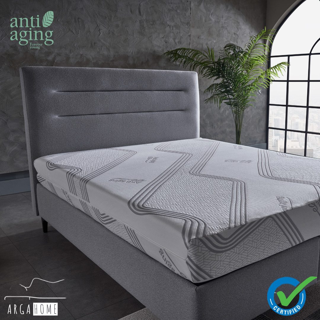 Gelschaummatratze AH24 Anti-Aging Milano Premium Visco Memory Foam & Gelsch günstig online kaufen