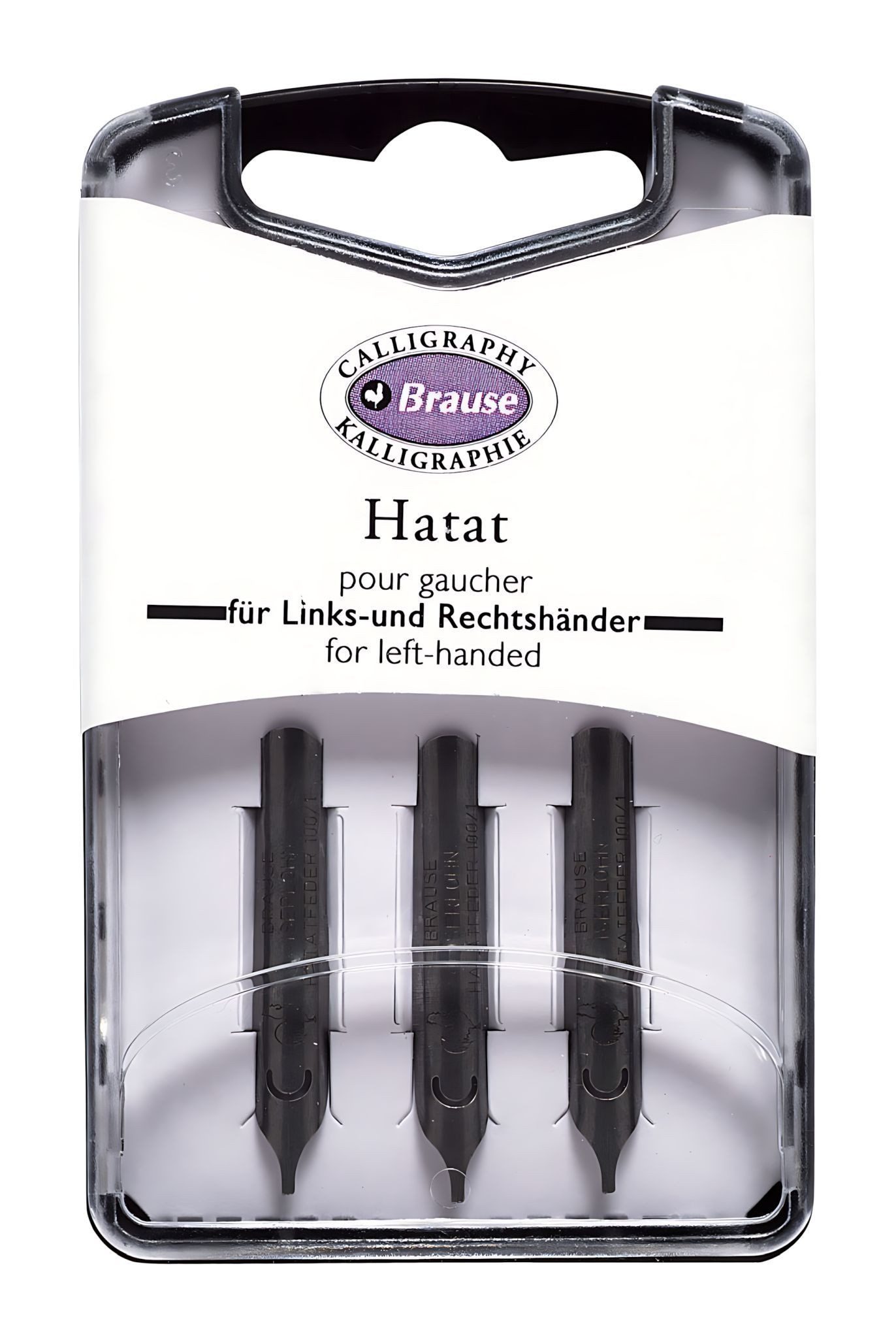 EXACOMPTA Kalligraphie-Stift Brause Feder Hatat 3St