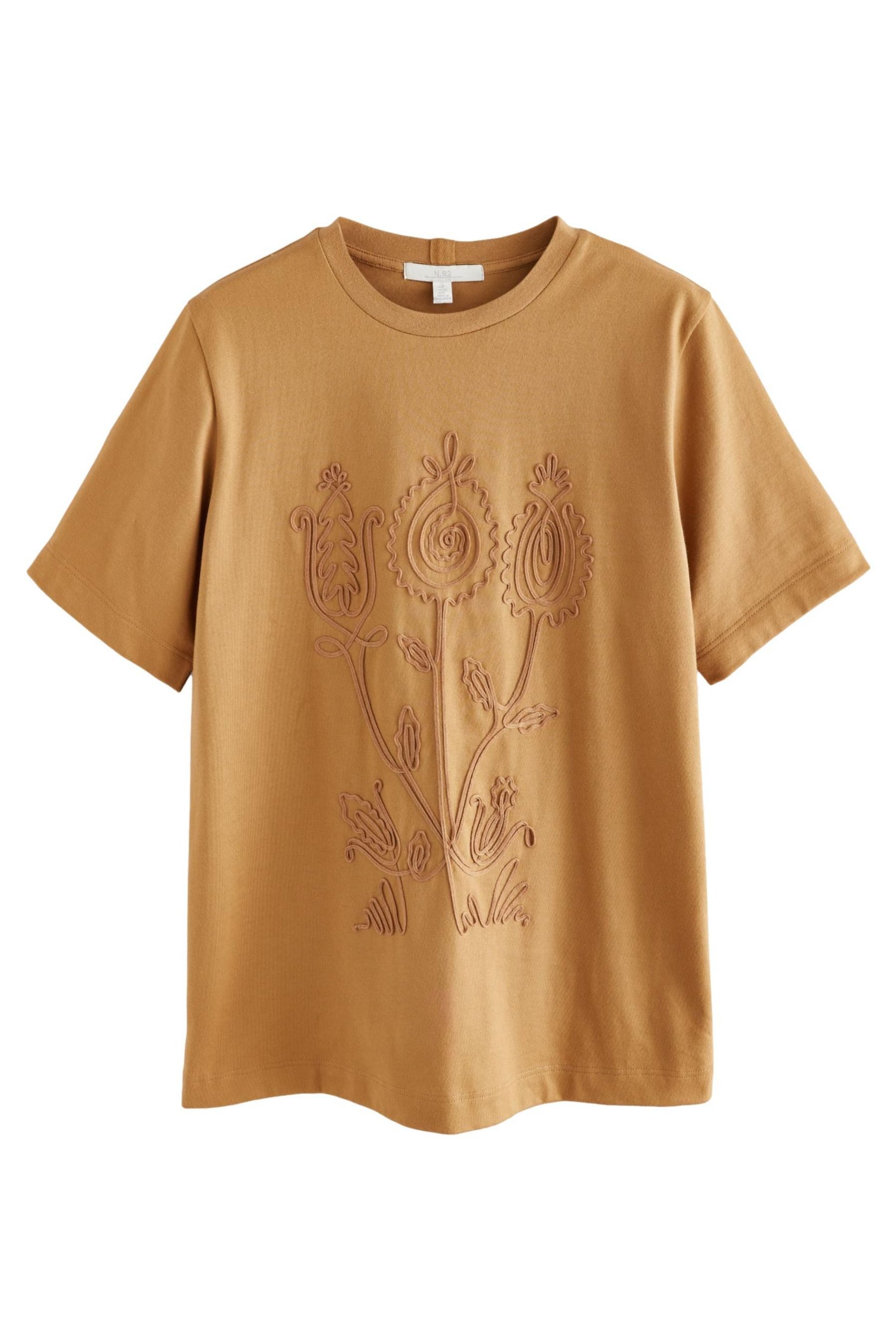 Next T-Shirt Schweres T-Shirt mit Provence-Grafik günstig online kaufen