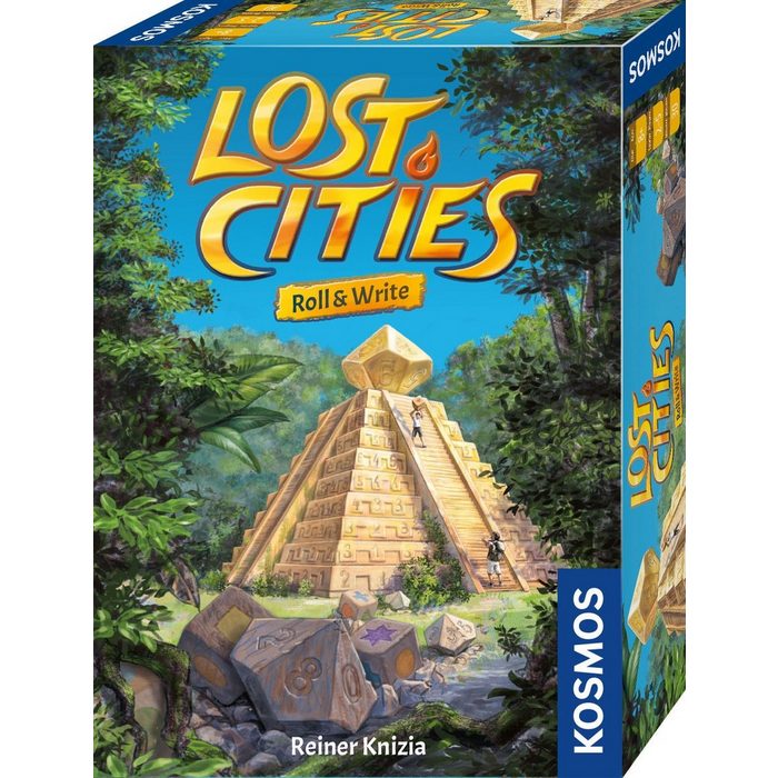 Kosmos Spiel Kosmos 680589 Lost Cities - Roll & Write Familienspiel