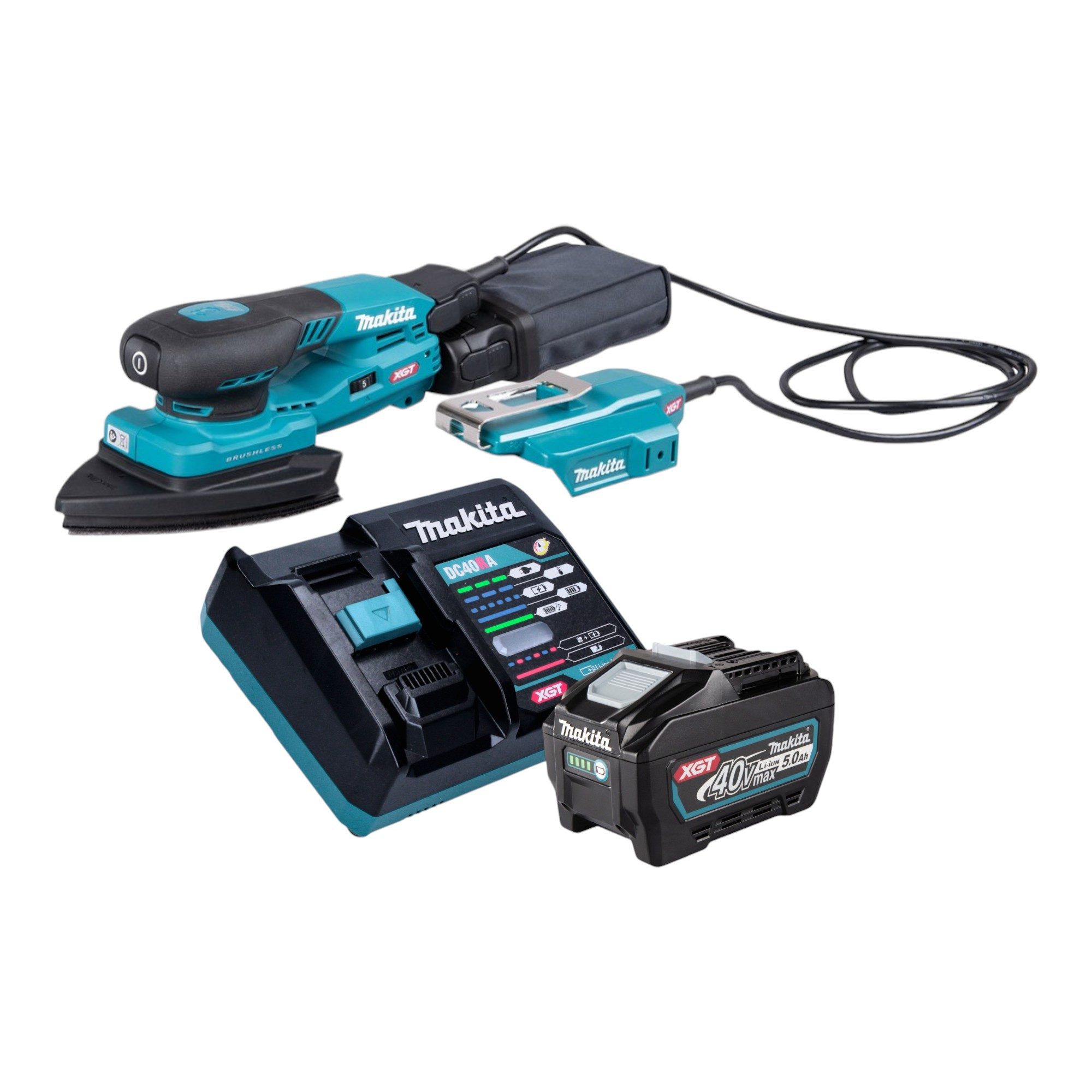 Makita Deltaschleifer BO 006 CGT101 Akku 40 V max. 100 x 150 mm 3,0 mm Hub Brushless