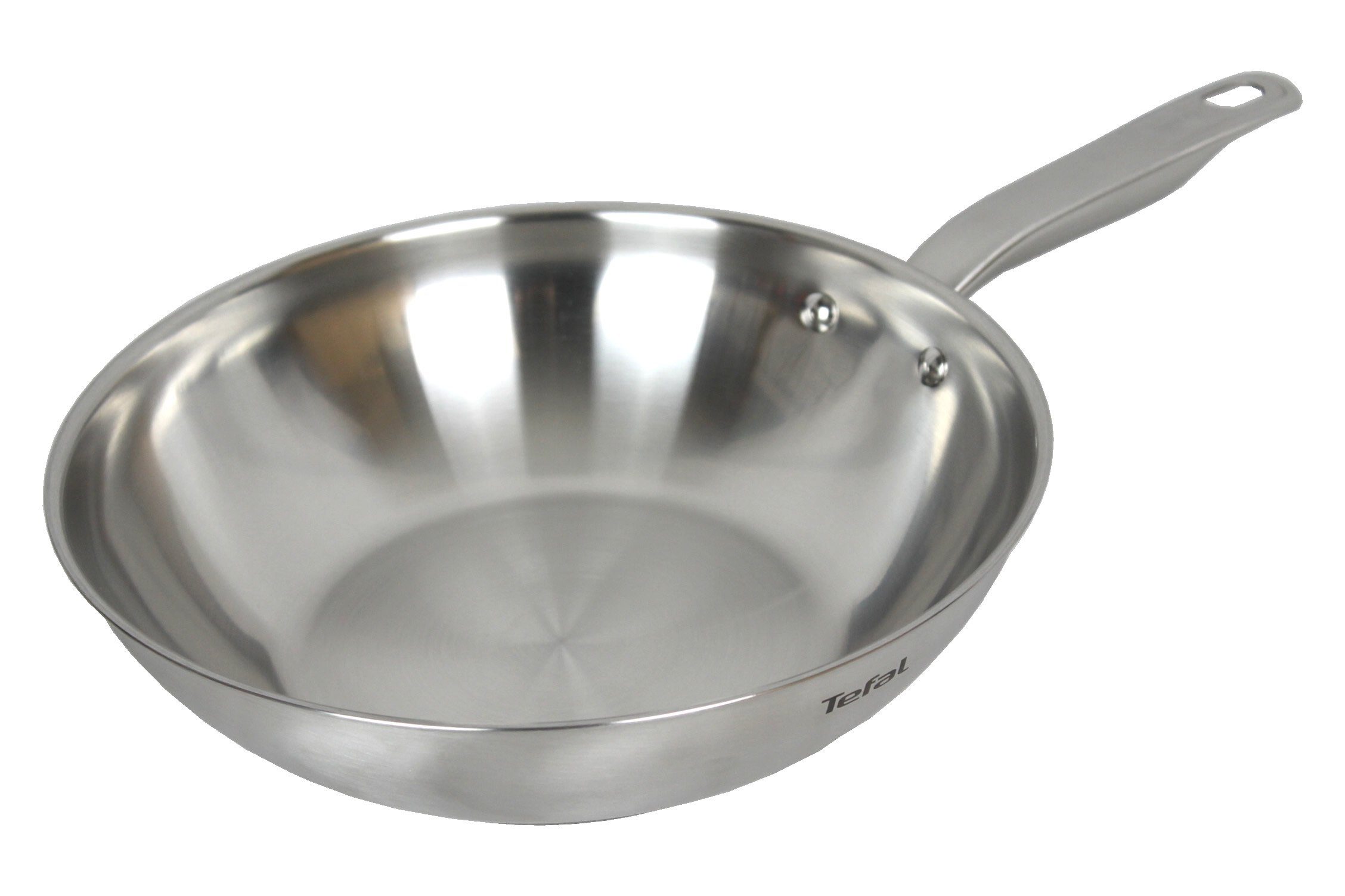 Tefal Wok Virtuoso Wokpfanne, Edelstahl