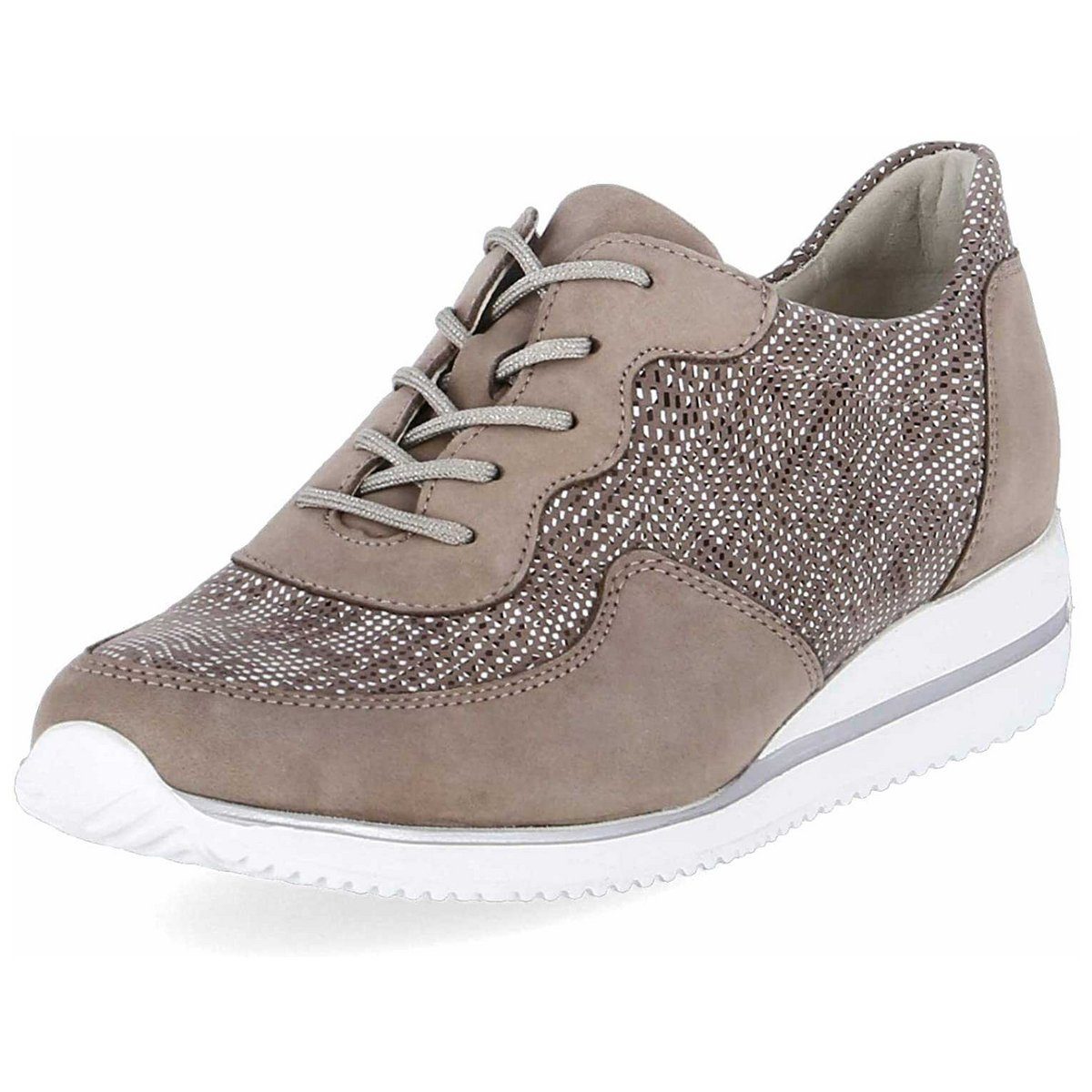 beige Schnürschuh Waldläufer (1-tlg)