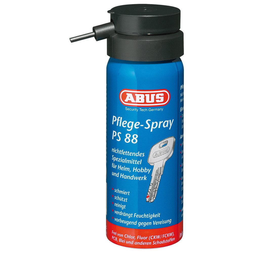 ABUS Vorhängeschloss Pflege-Spray PS 88, für Schlösser