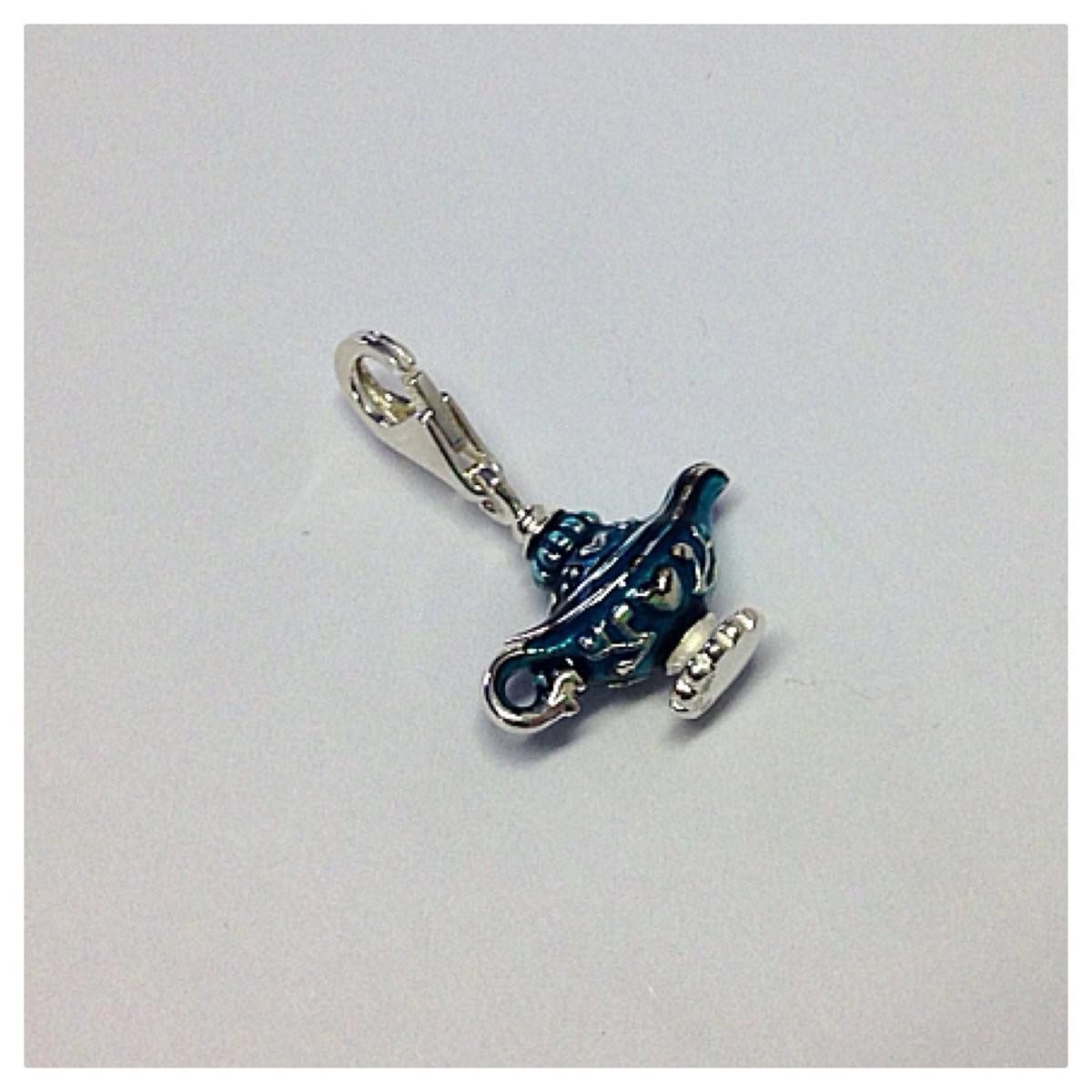 Edelschmiede925 Charm-Einhänger Edelschmiede925 Charm Anhänger in 925 Silber massiv Flaschengeist