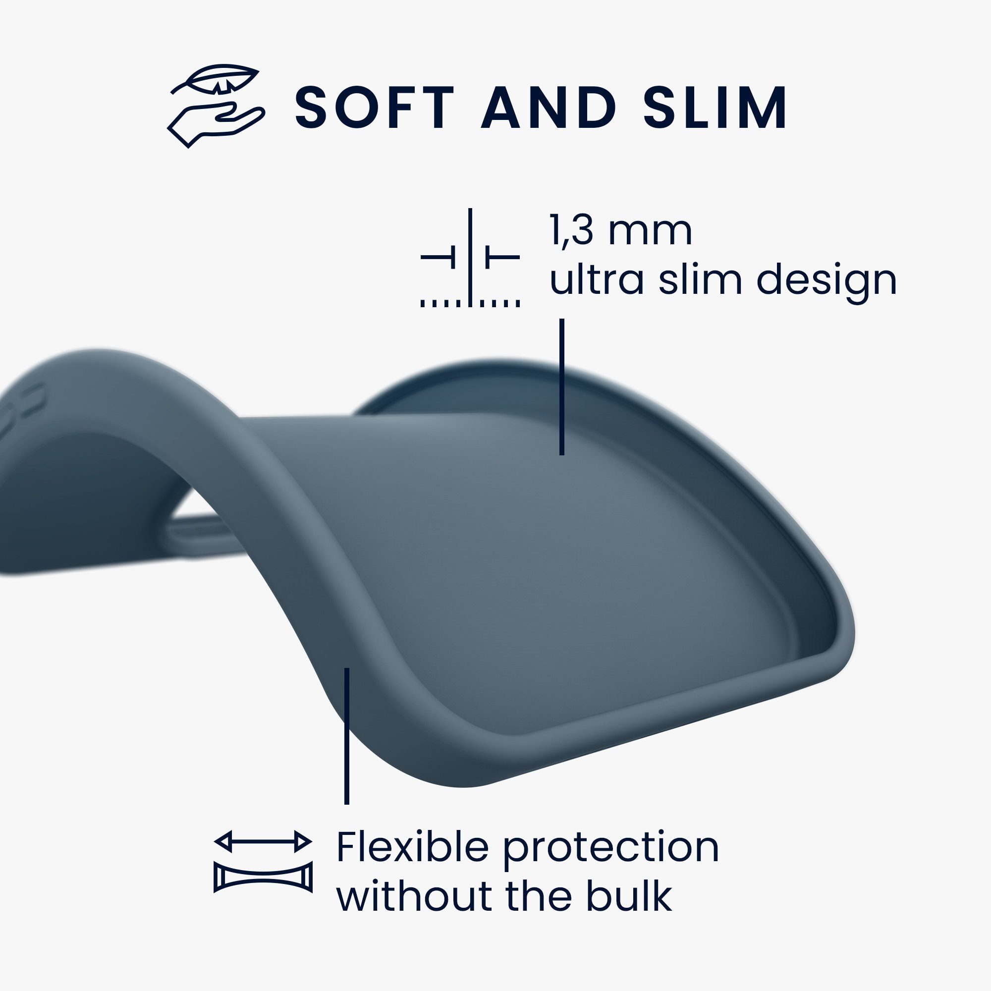 kwmobile Handyhülle Hülle für OnePlus Nord 2T 5G, Hülle Silikon - Soft Handyhülle - Handy Case Cover