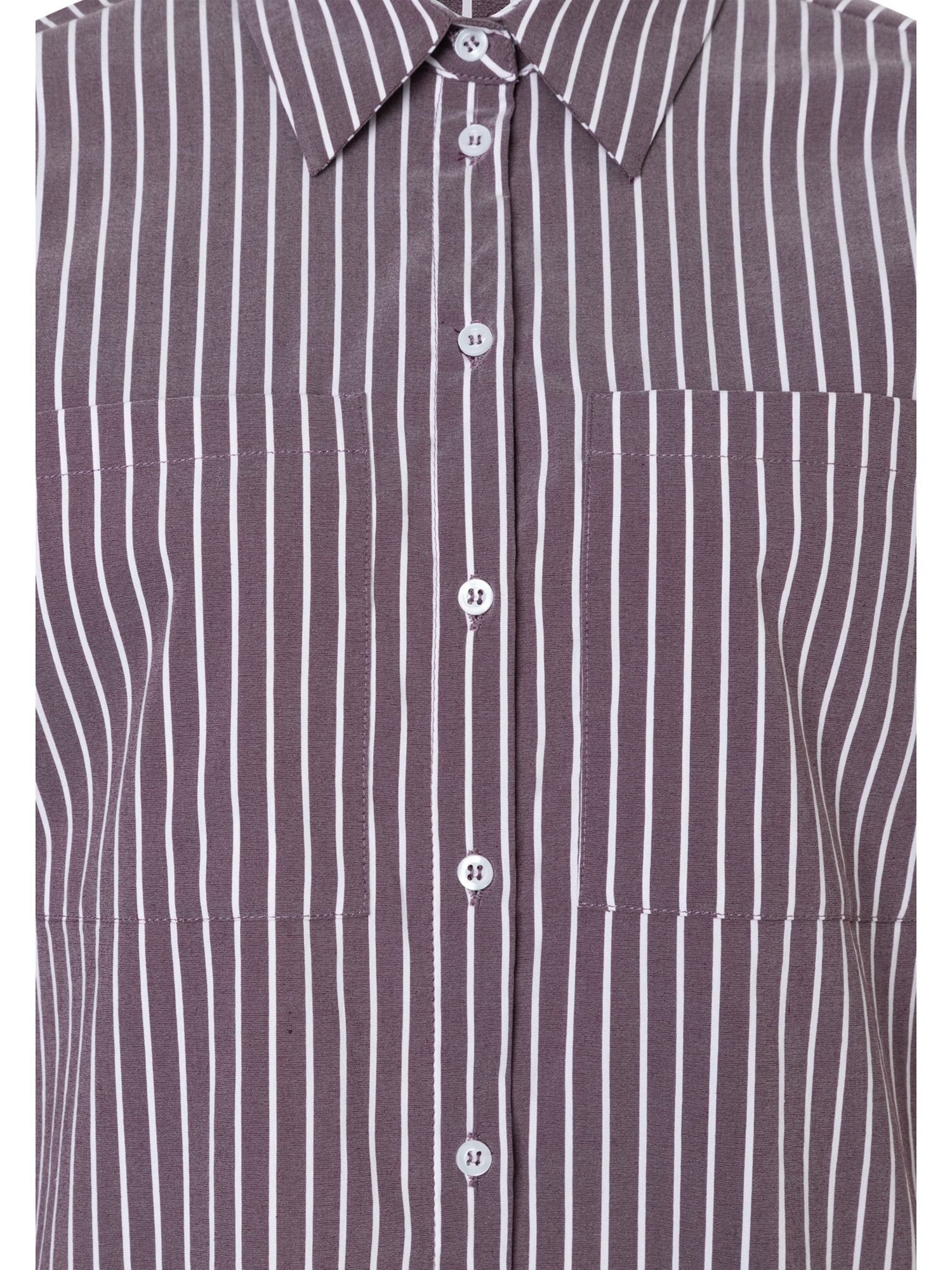 MORE&MORE Langarmbluse lange Hemdbluse, Baumwollmix