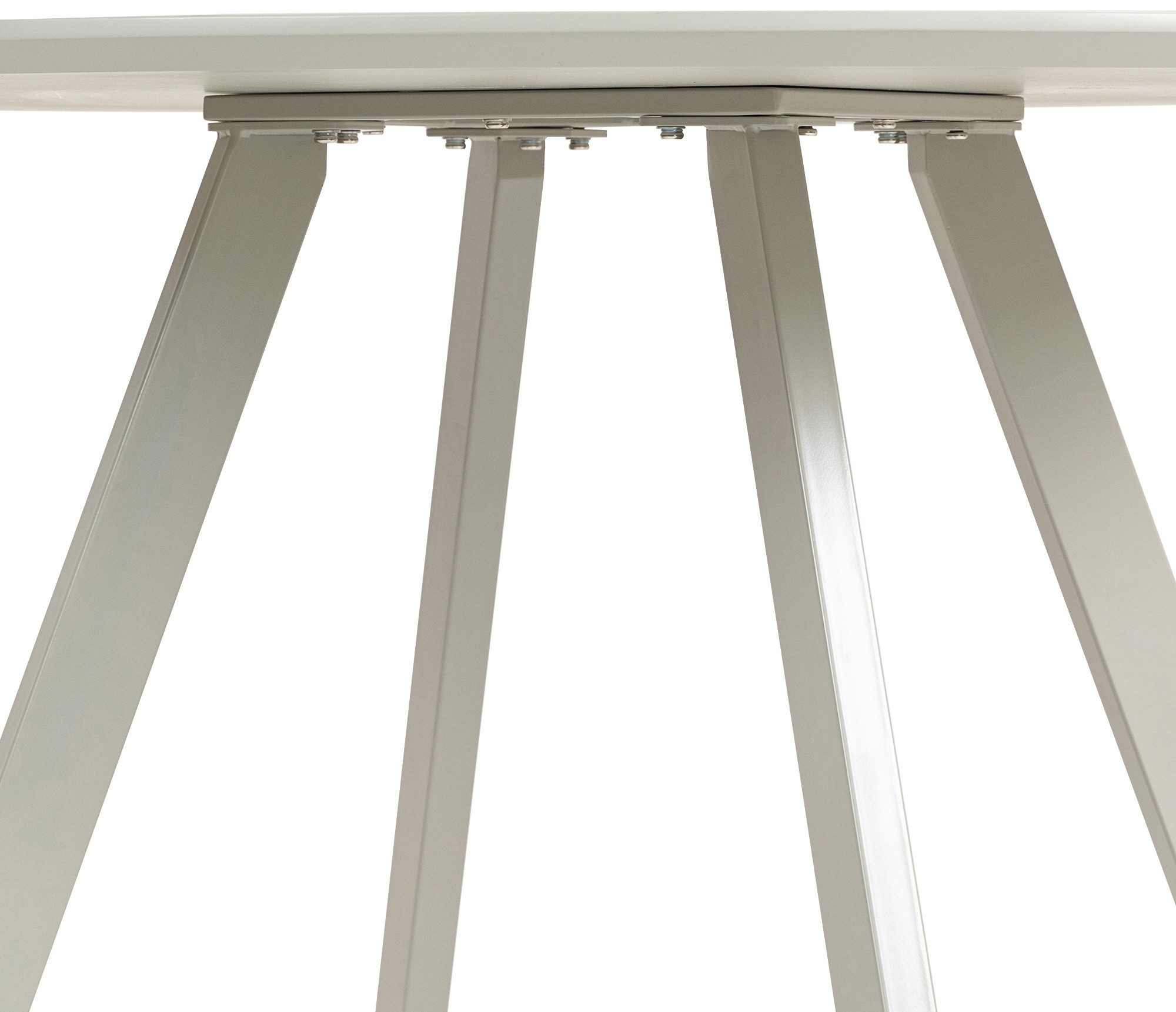 Duo Collection Esstisch Tisch Pina (1-St), Lackierte Oberfläche, Cashmere Farben – Bild 5 von 5